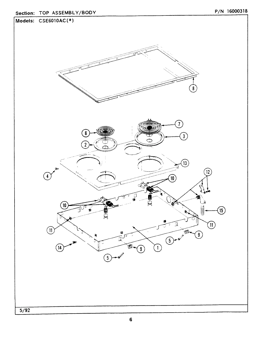 02 - TOP ASSEMBLY/BODY