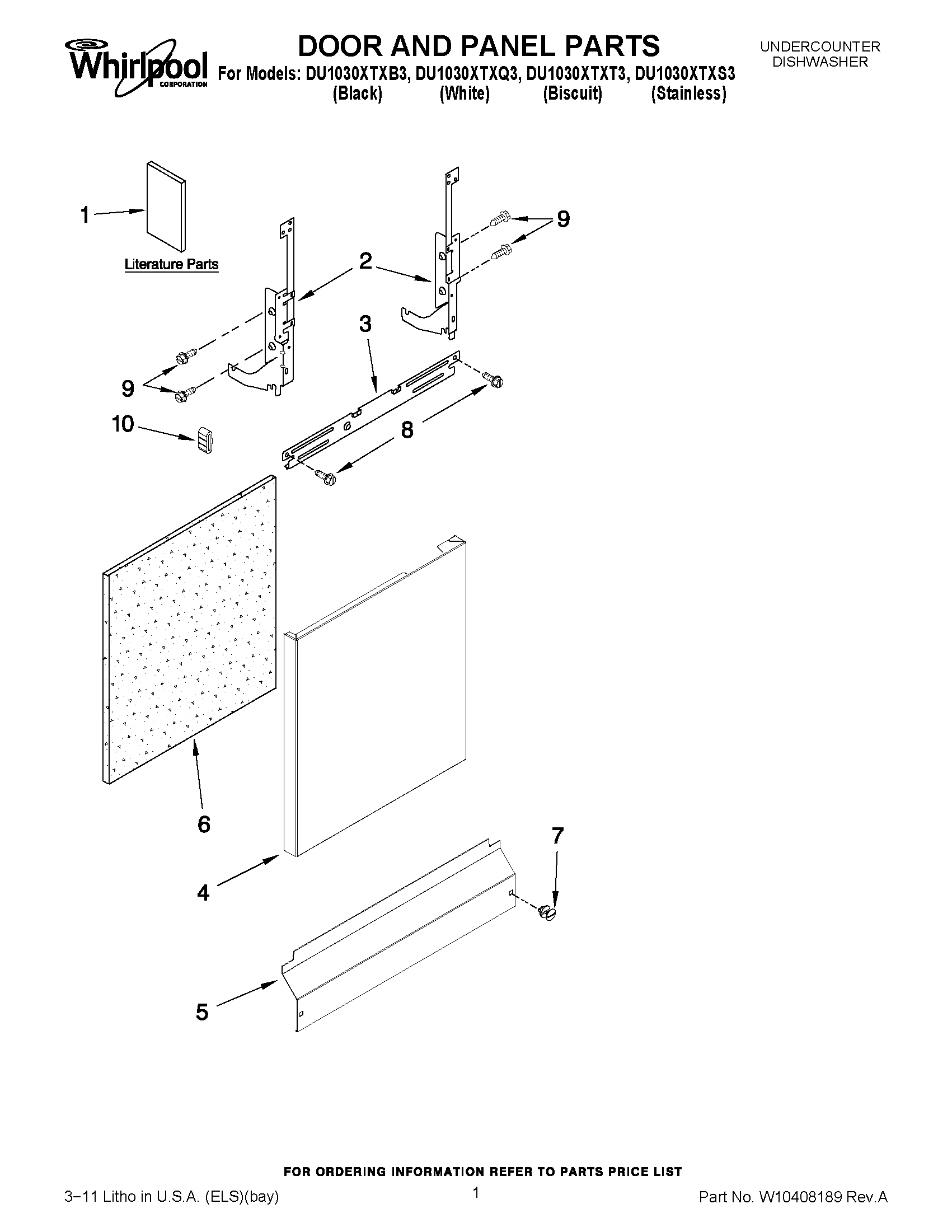01 - DOOR AND PANEL PARTS