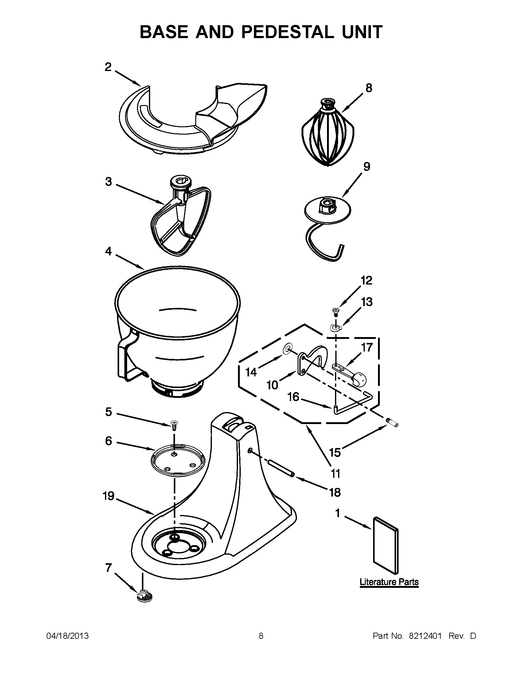 04 - BASE AND PEDESTAL UNIT