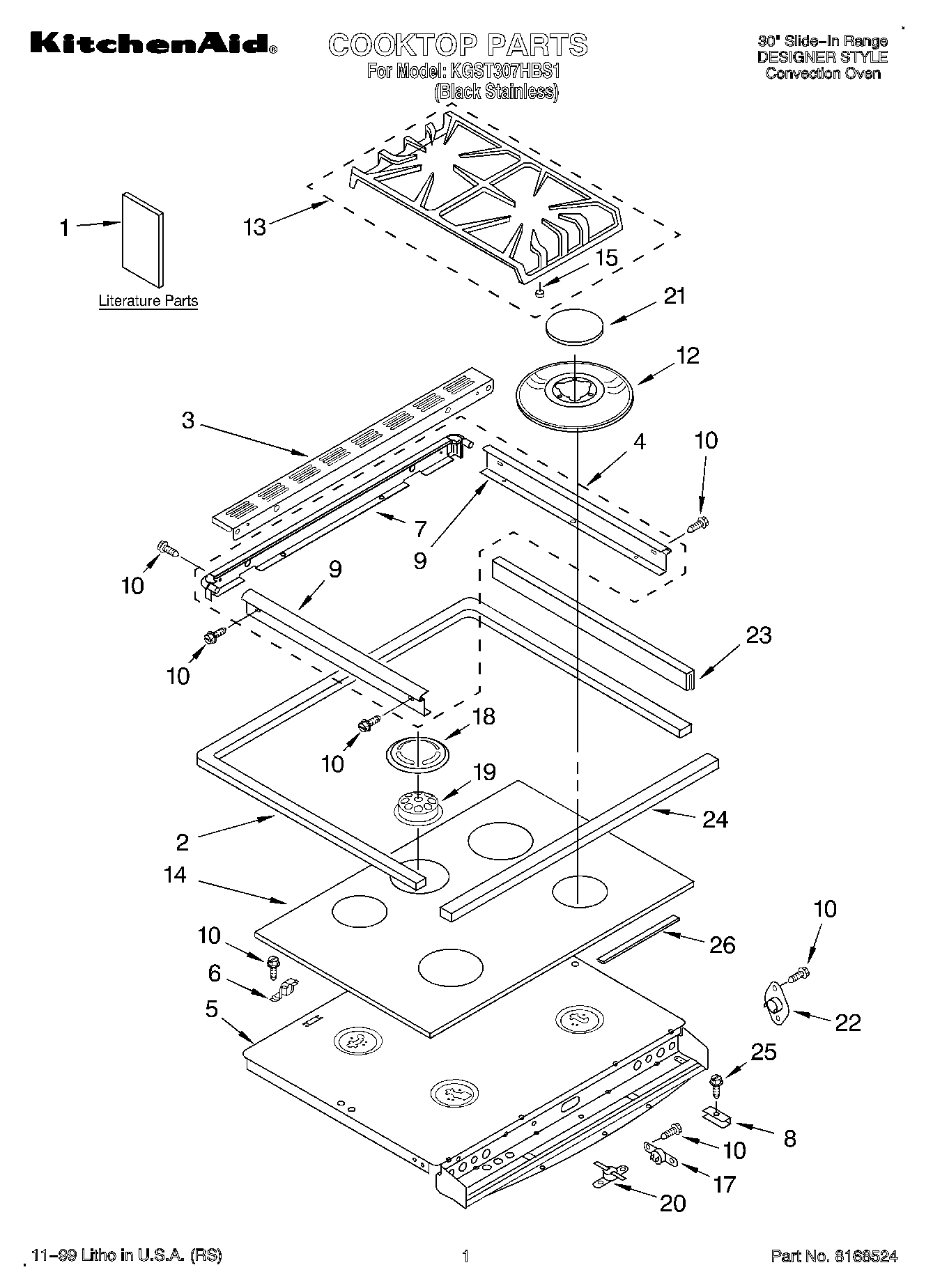 01 - COOKTOP, LITERATURE