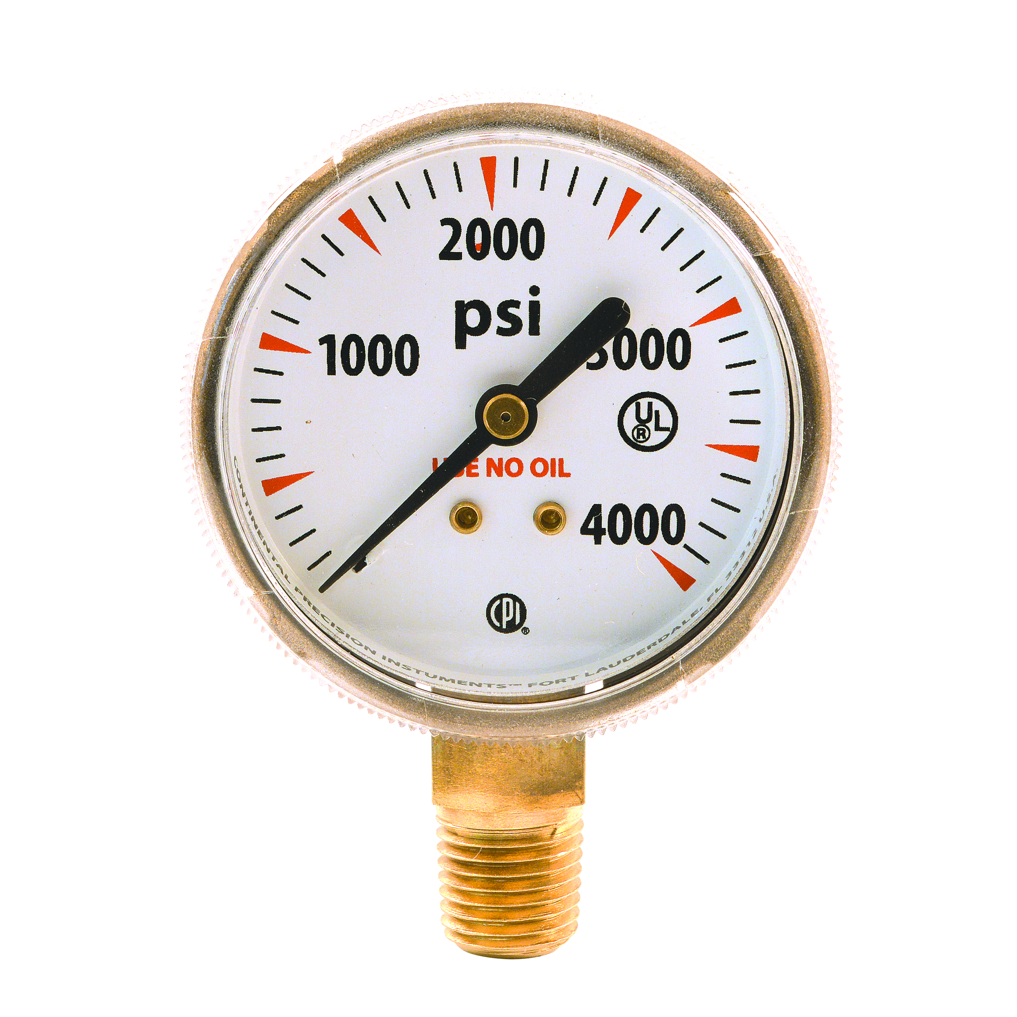 GAUGE 2 BM 4000PSI  GOLDSTEEL FACERHP400 - Welding Gauges