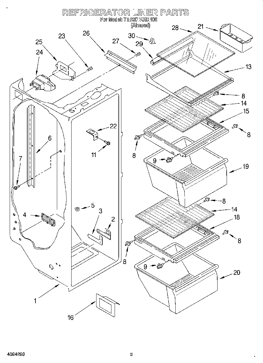 02 - REFRIGERATOR LINER