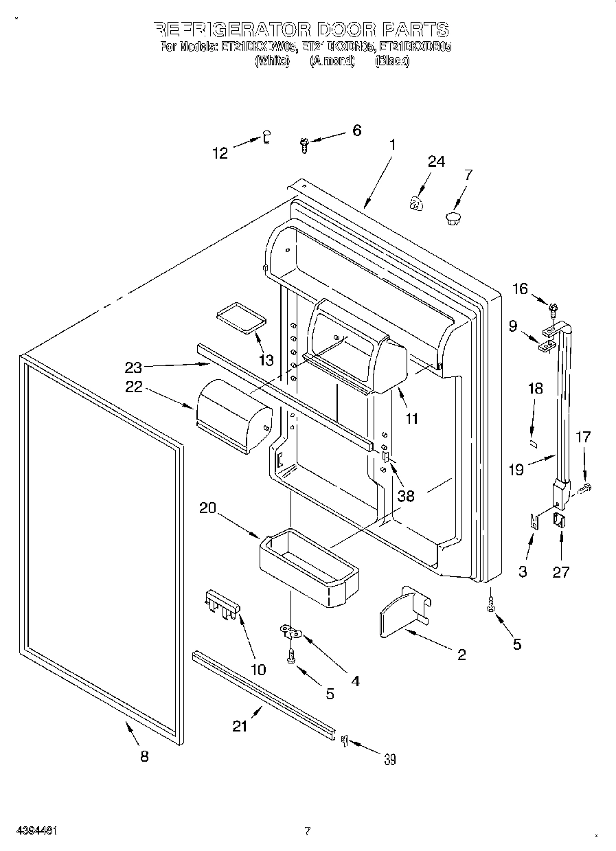 04 - REFRIGERATOR DOOR