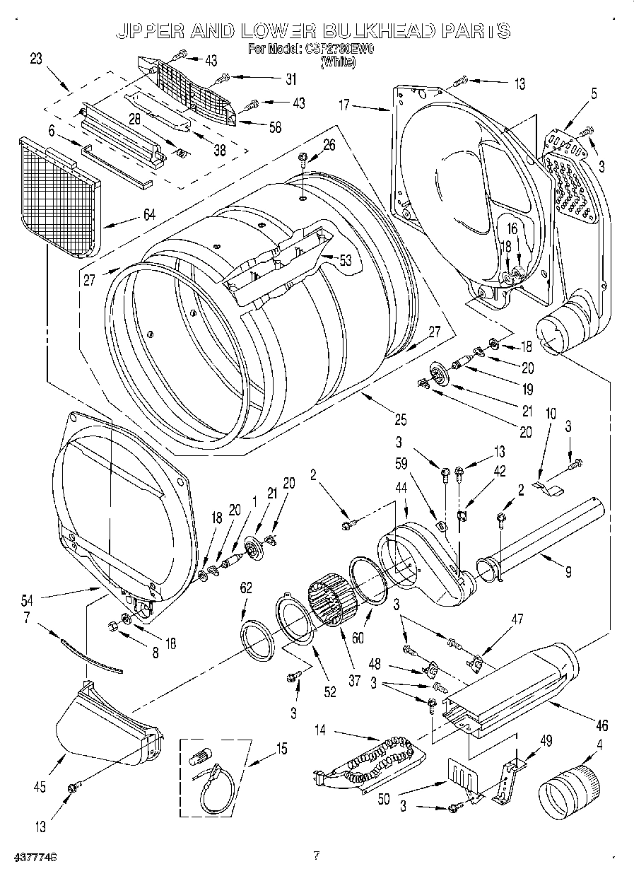 04 - UPPER AND LOWER BULKHEAD, LIT/OPTIONAL