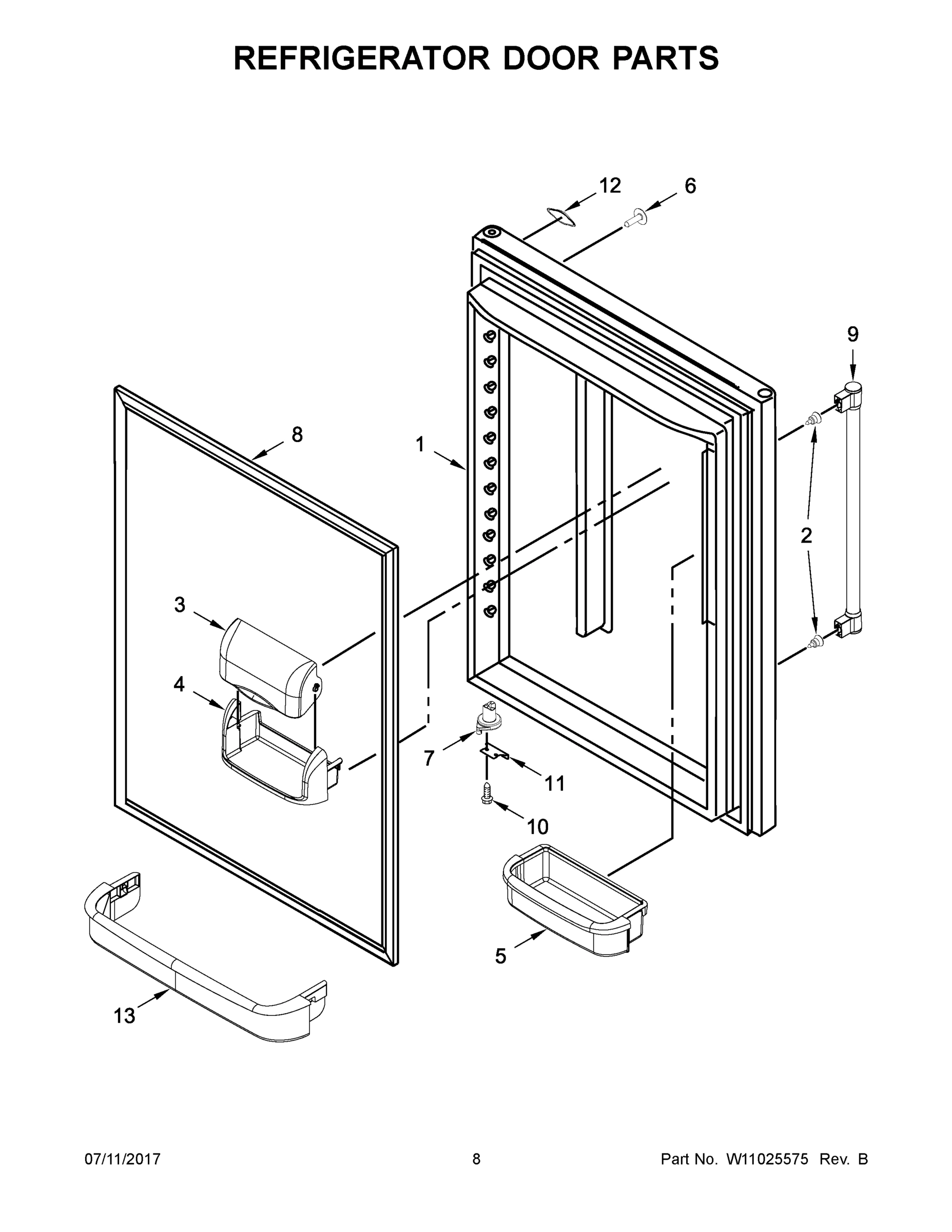 05 - REFRIGERATOR DOOR PARTS