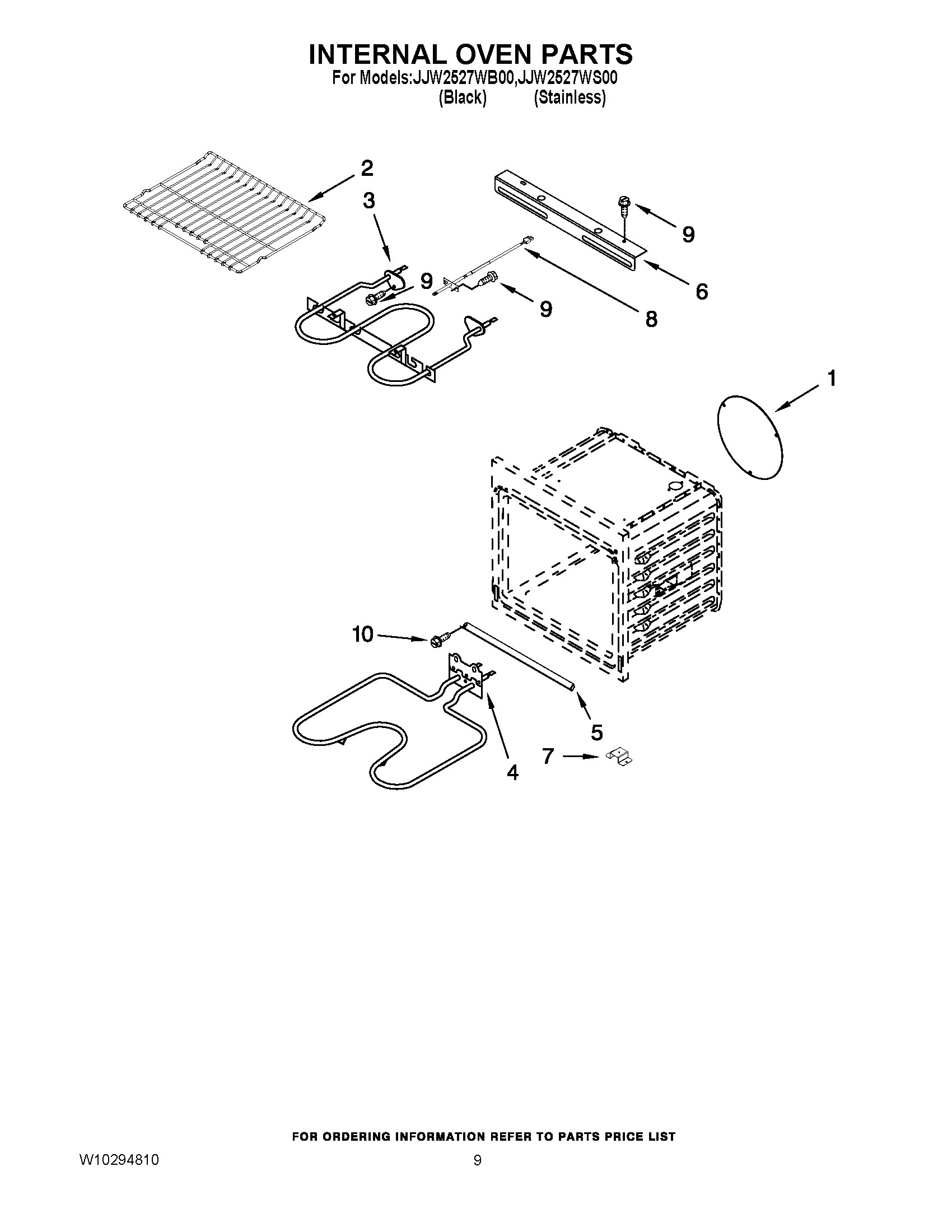 05 - INTERNAL OVEN PARTS