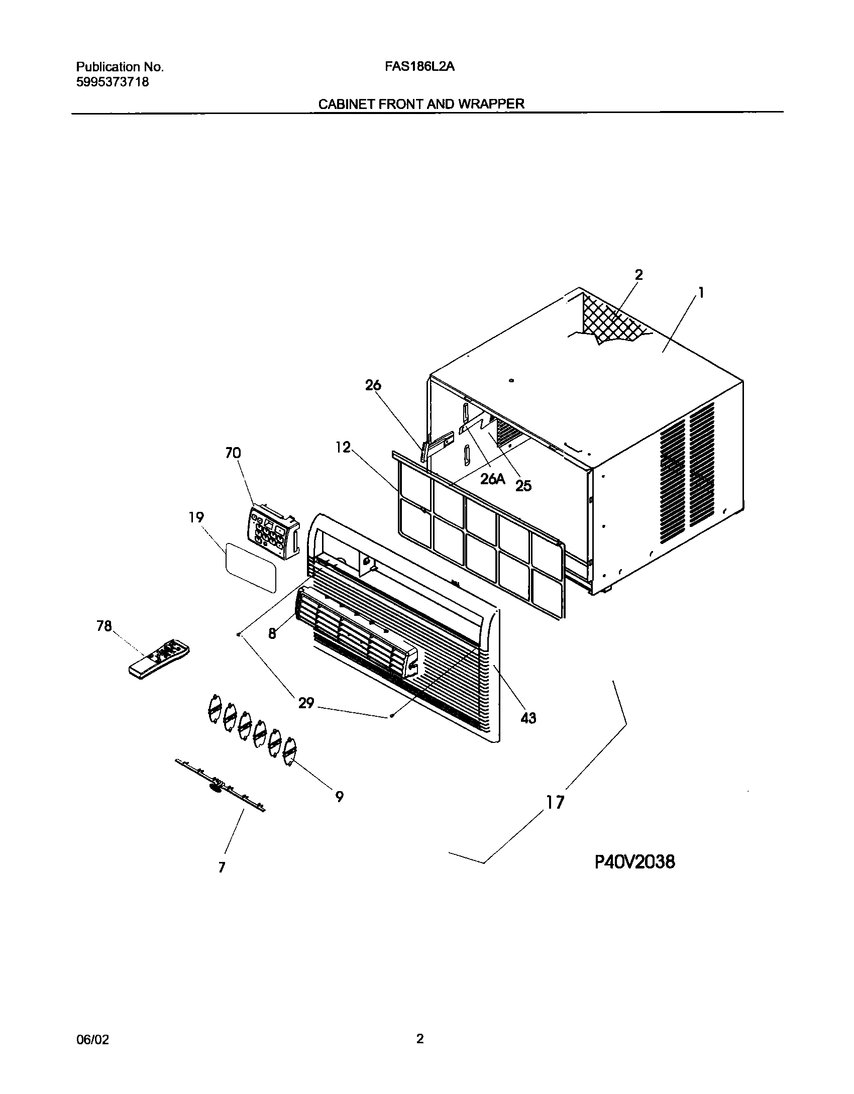03 - CABINET FRONT AND WRAPPER
