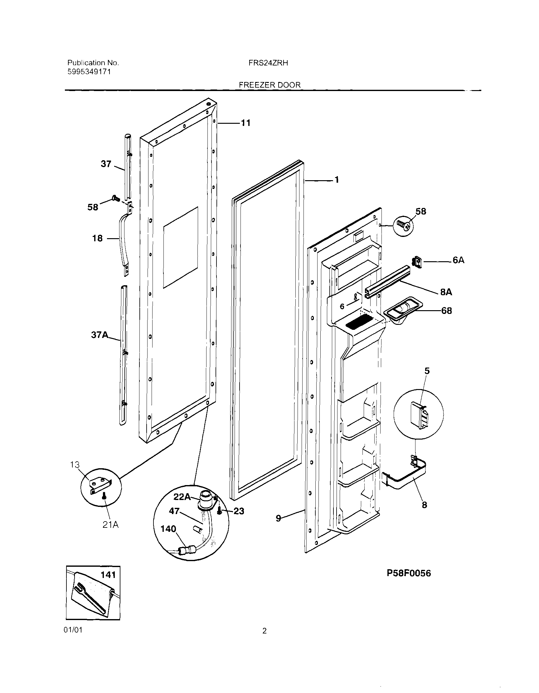 03 - FREEZER DOOR