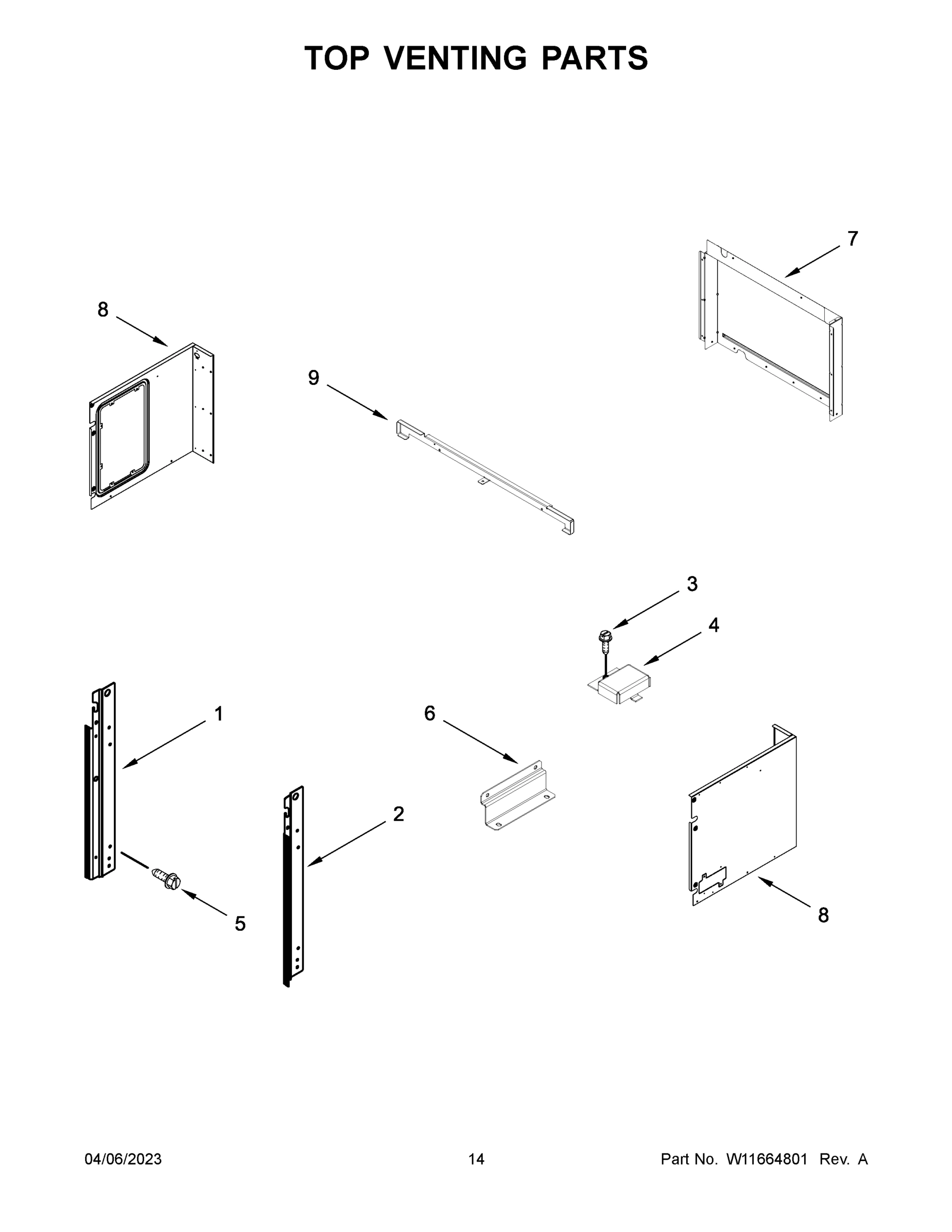 08 - TOP VENTING PARTS