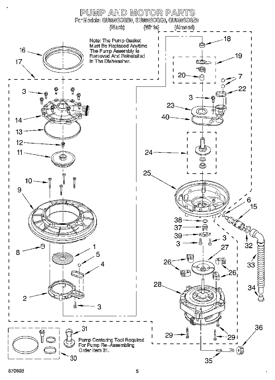 04 - PUMP AND MOTOR