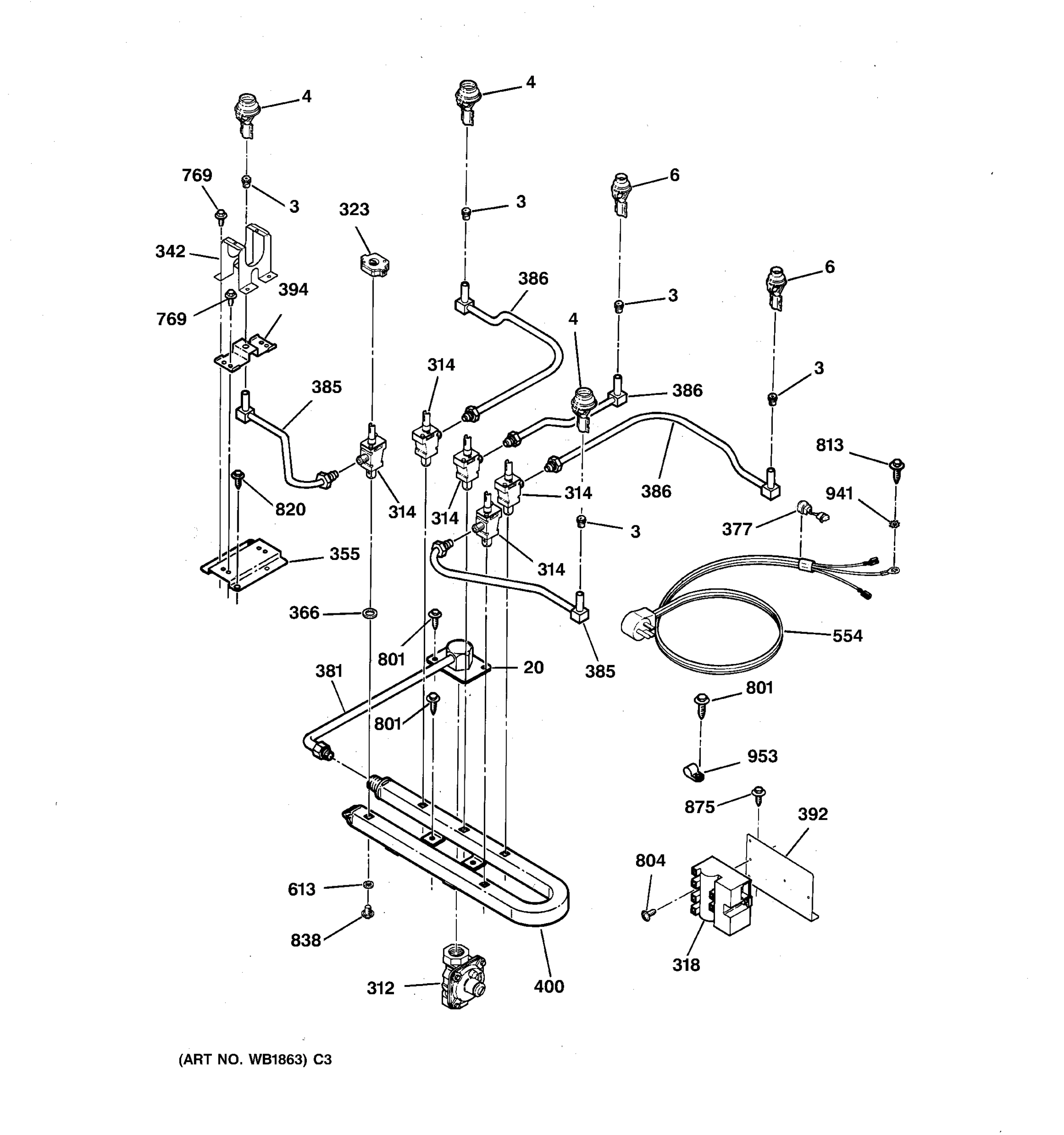 BURNER PARTS