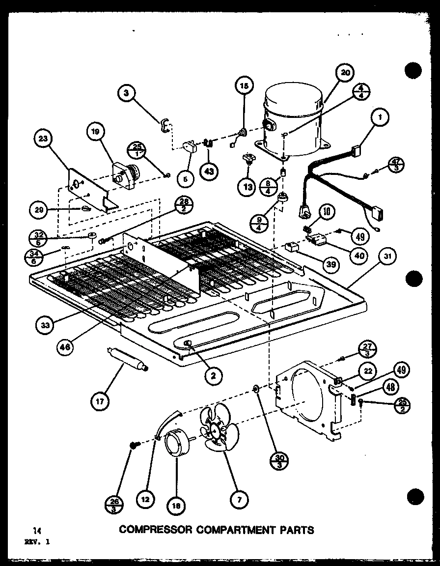01 - COMPRESSOR COMPARTMENT PARTS