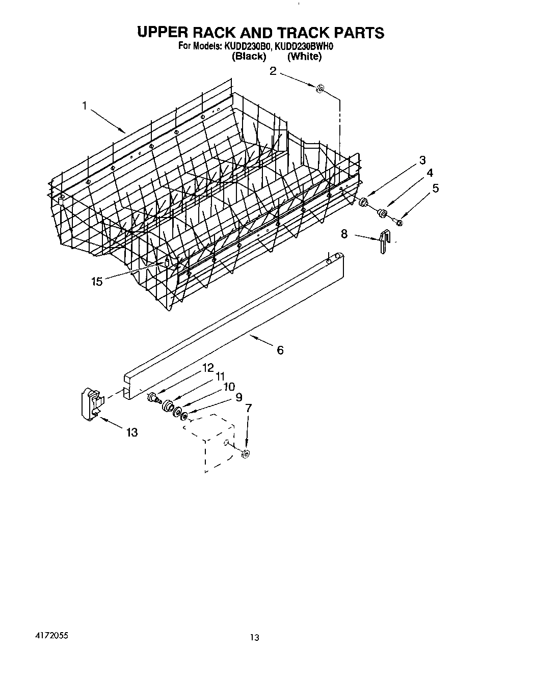 10 - UPPER RACK AND TRACK