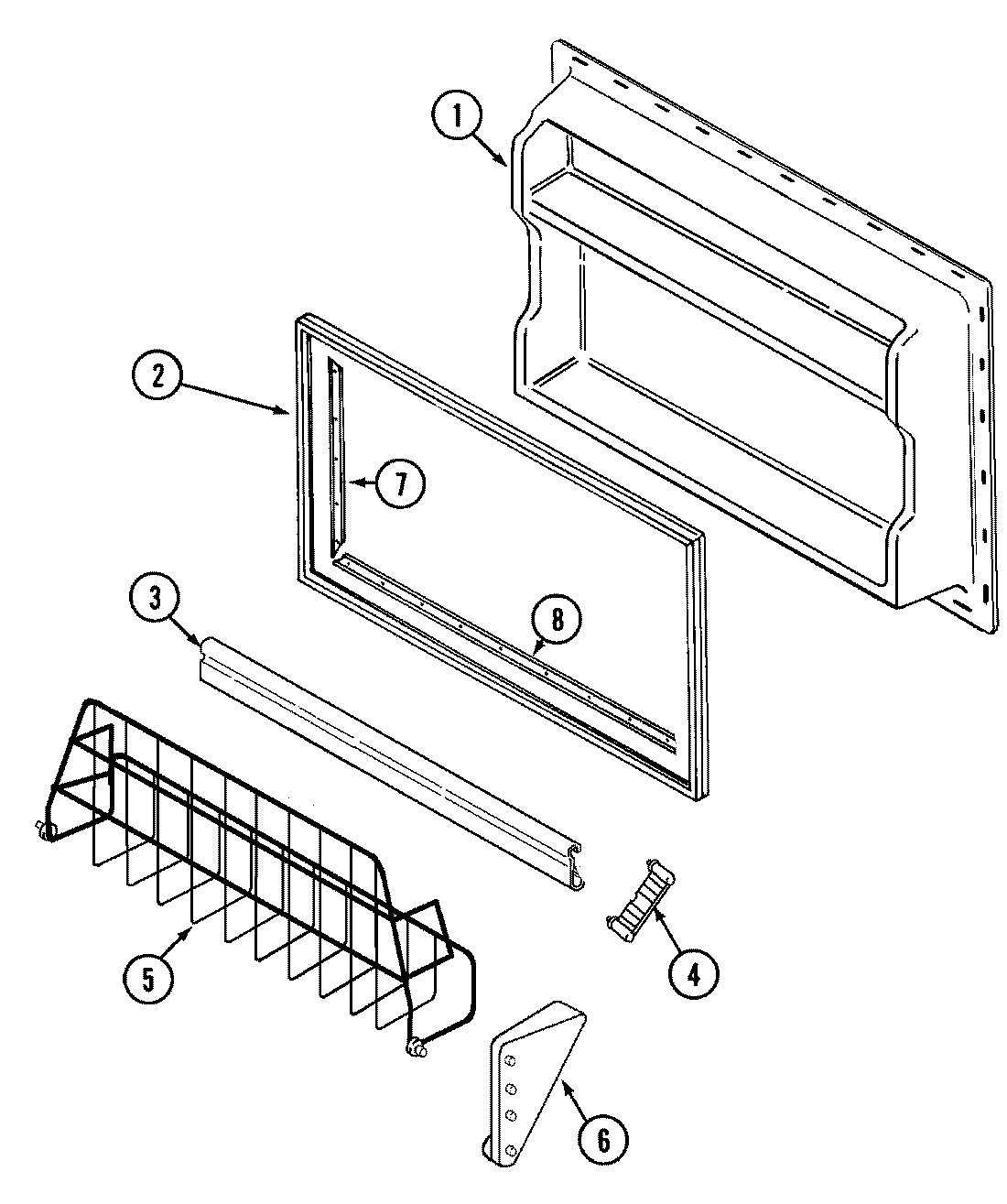 02 - FREEZER INNER DOOR