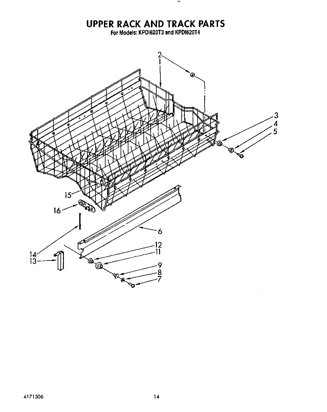 11 - UPPER RACK AND TRACK