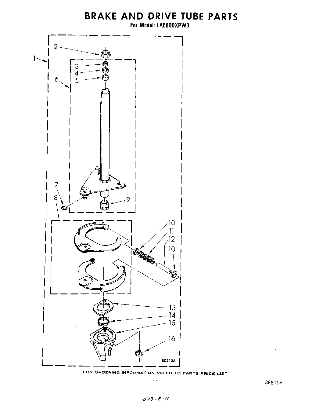09 - BRAKE AND DRIVE TUBE