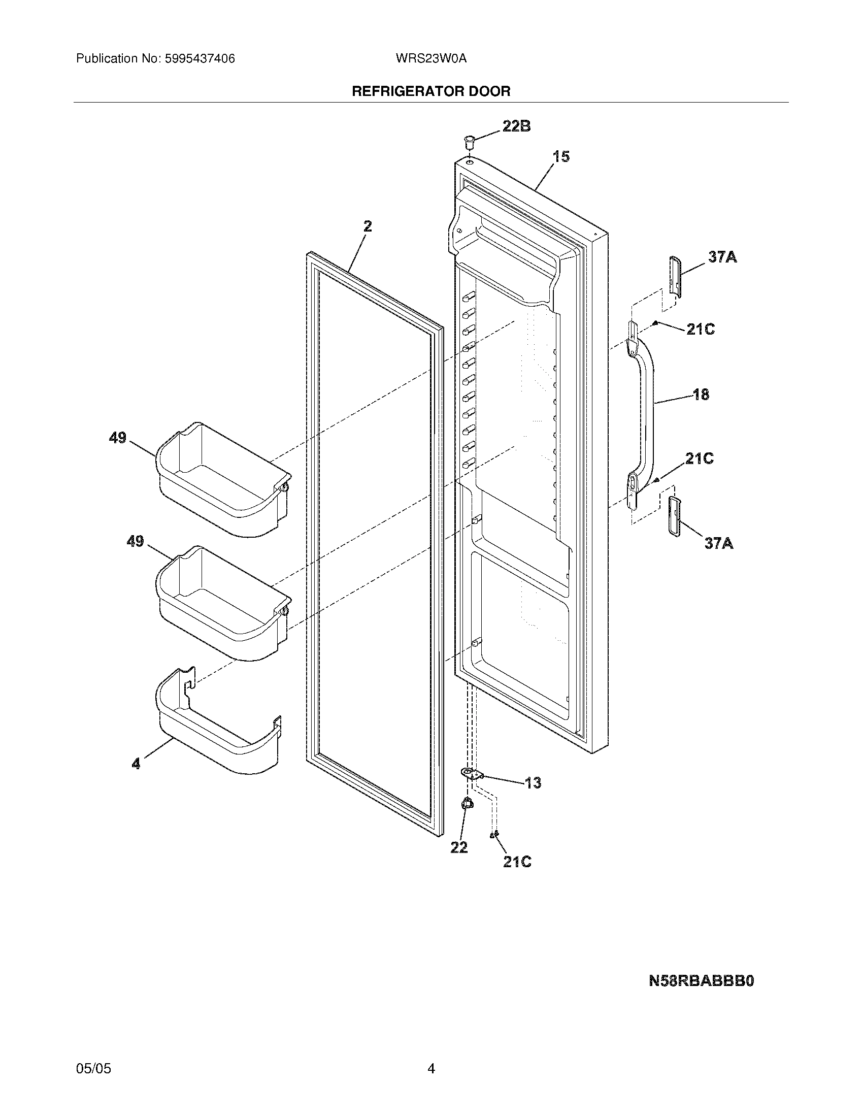 05 - REFRIGERATOR DOOR