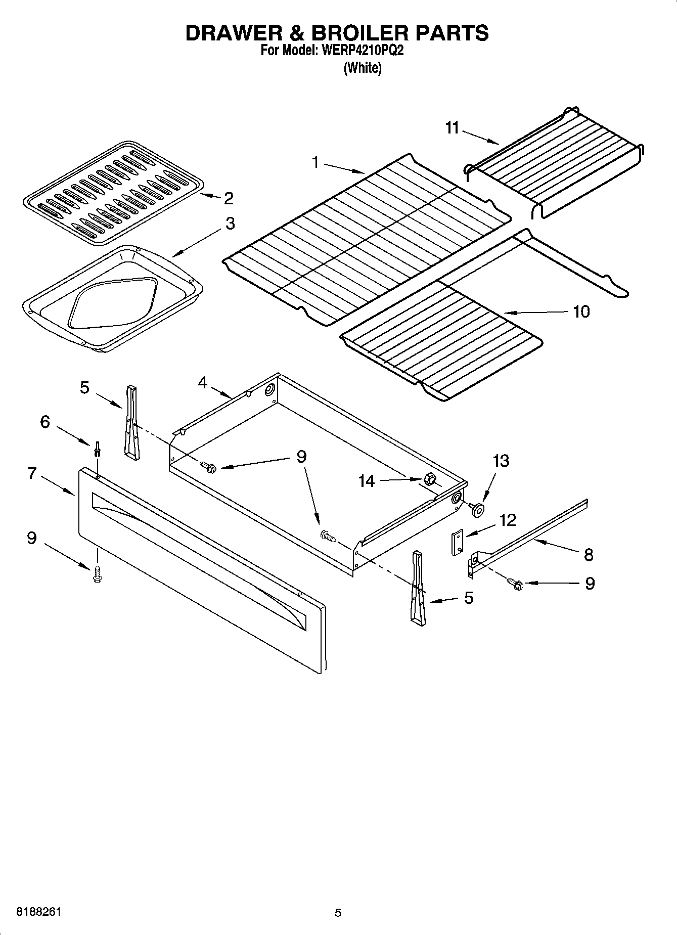 04 - DRAWER & BROILER PARTS