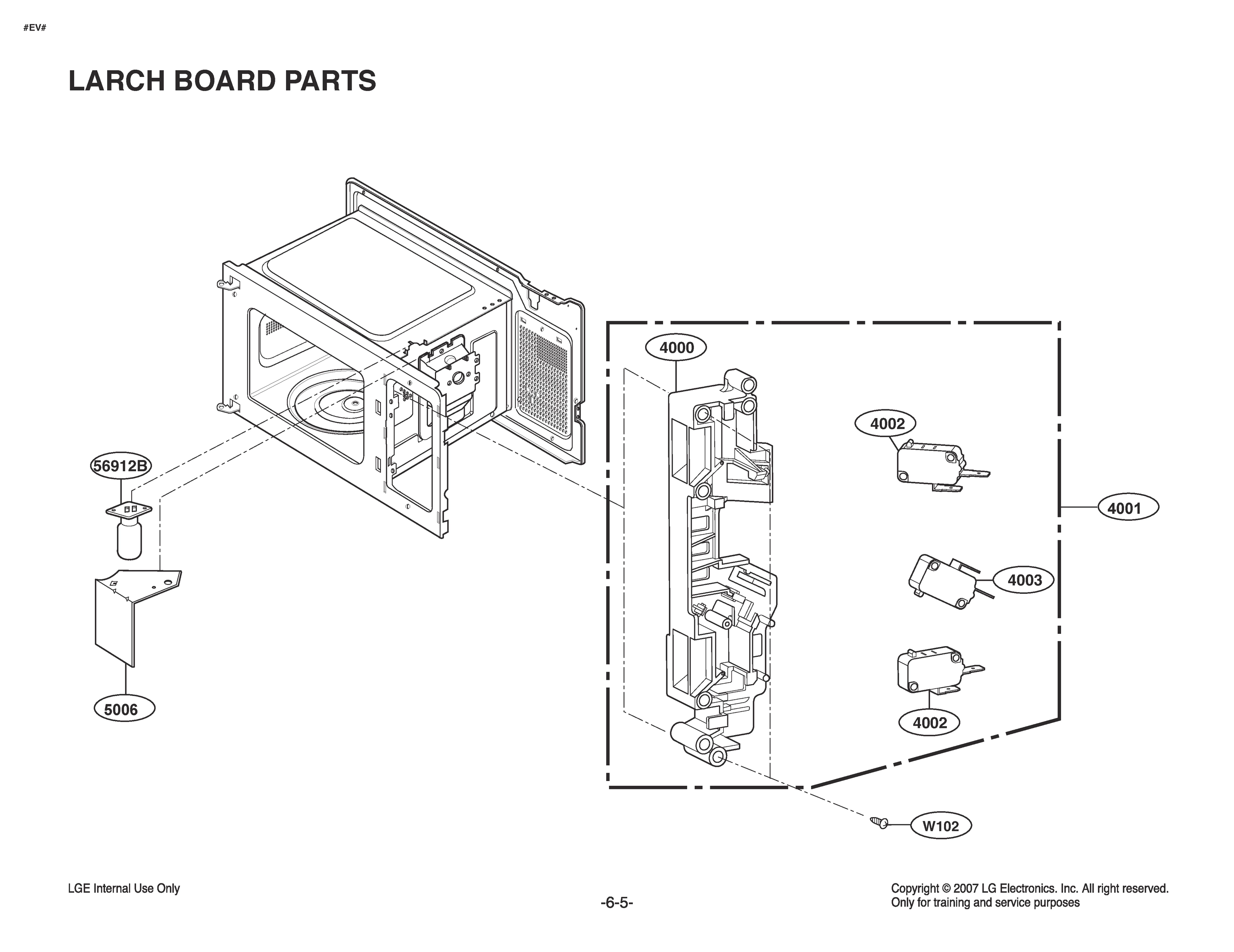 LARCH BOARD PARTS