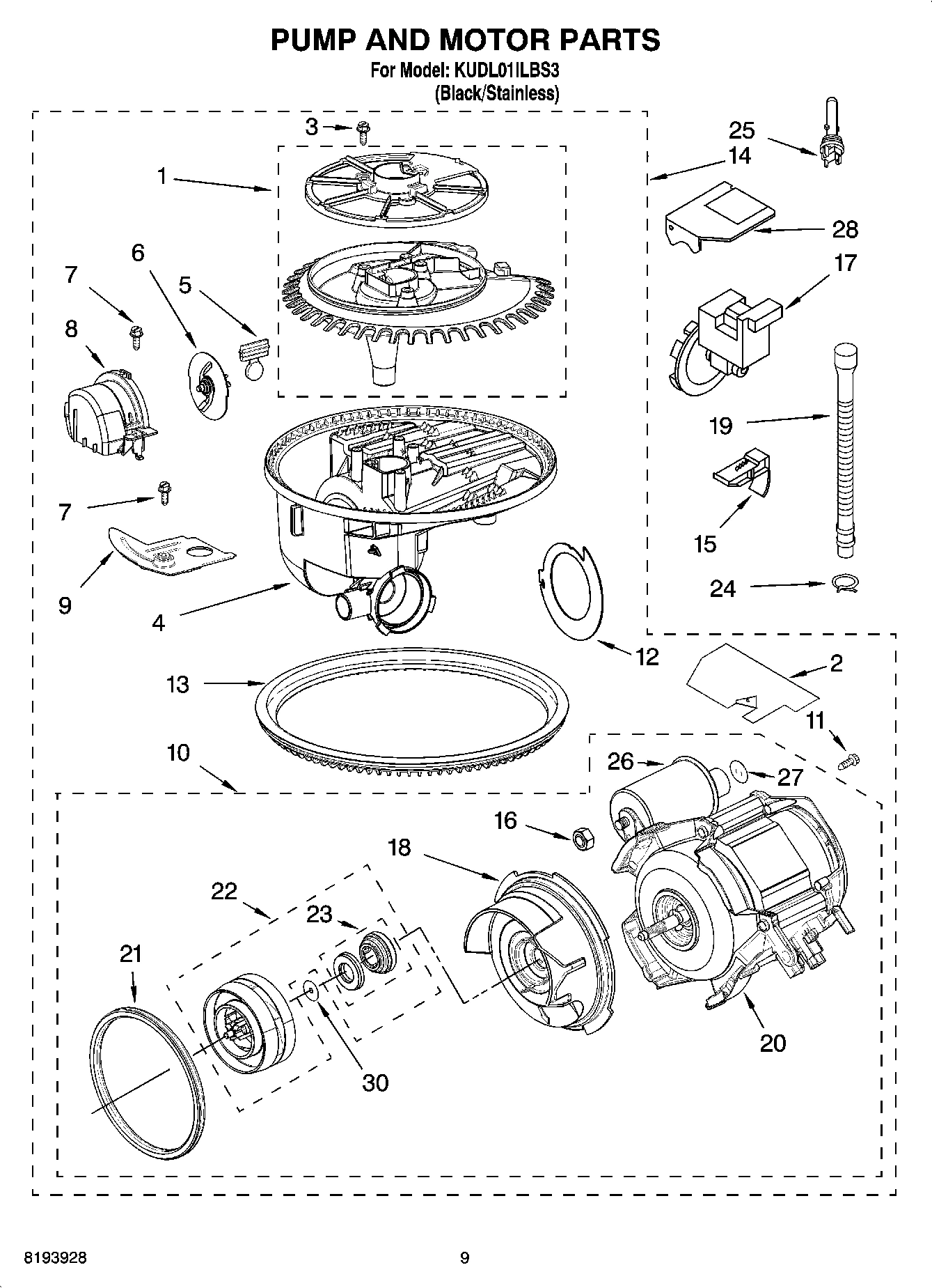 08 - PUMP AND MOTOR PARTS