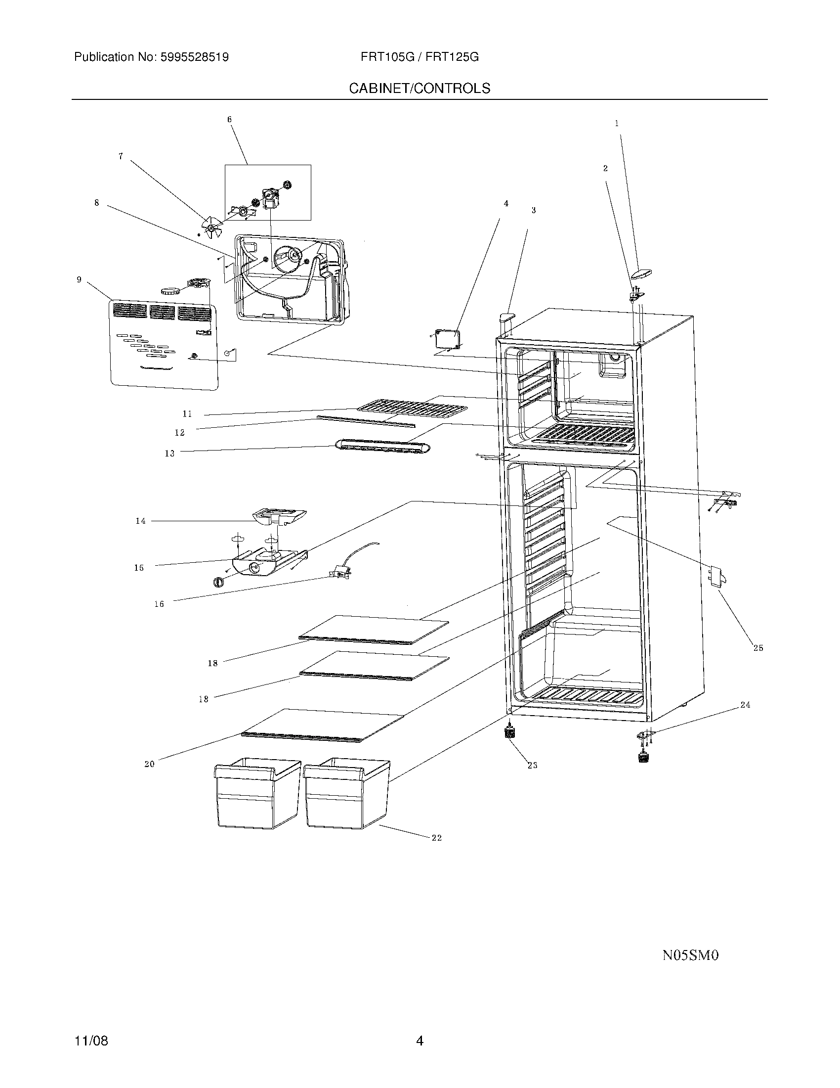 05 - SHELVES/CONTROL