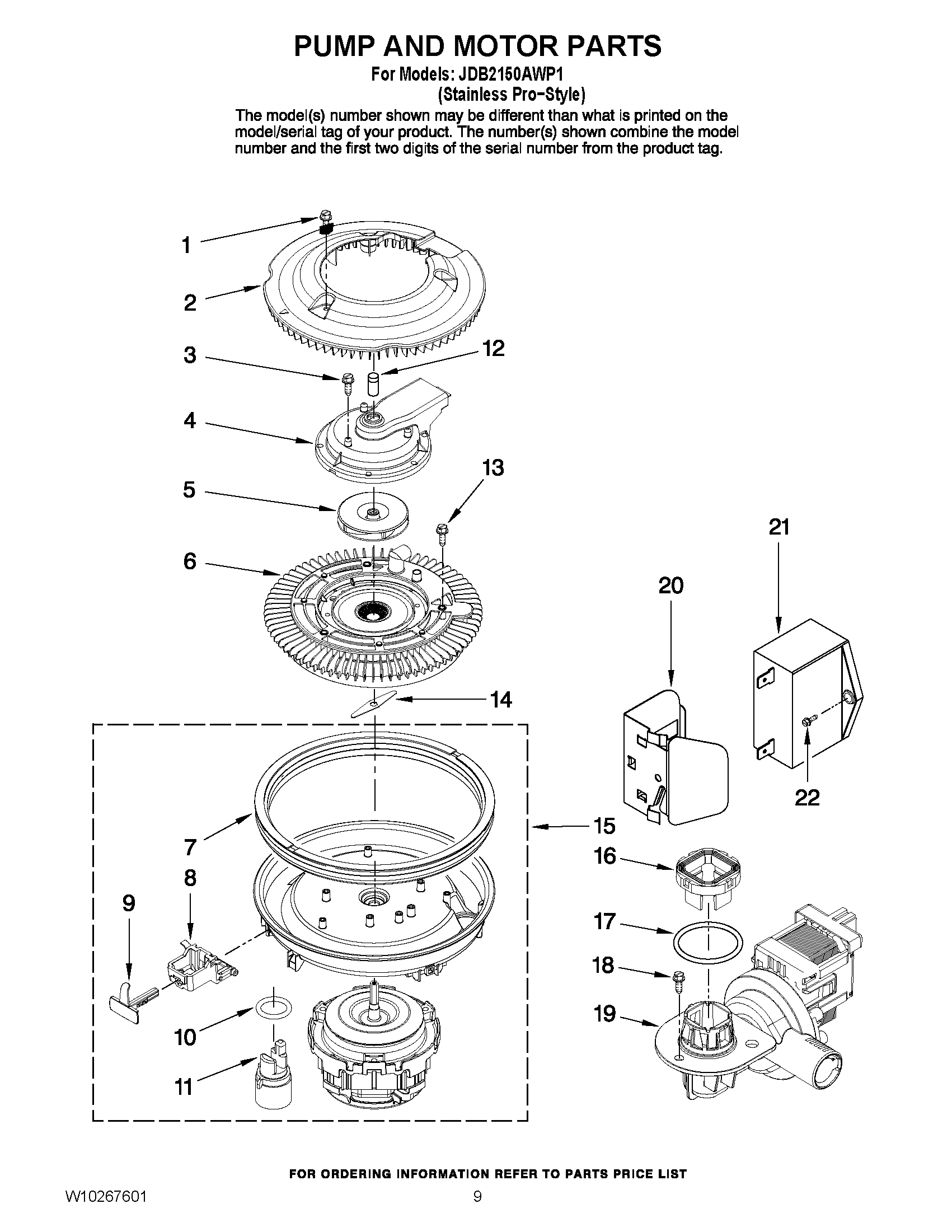 08 - PUMP AND MOTOR PARTS