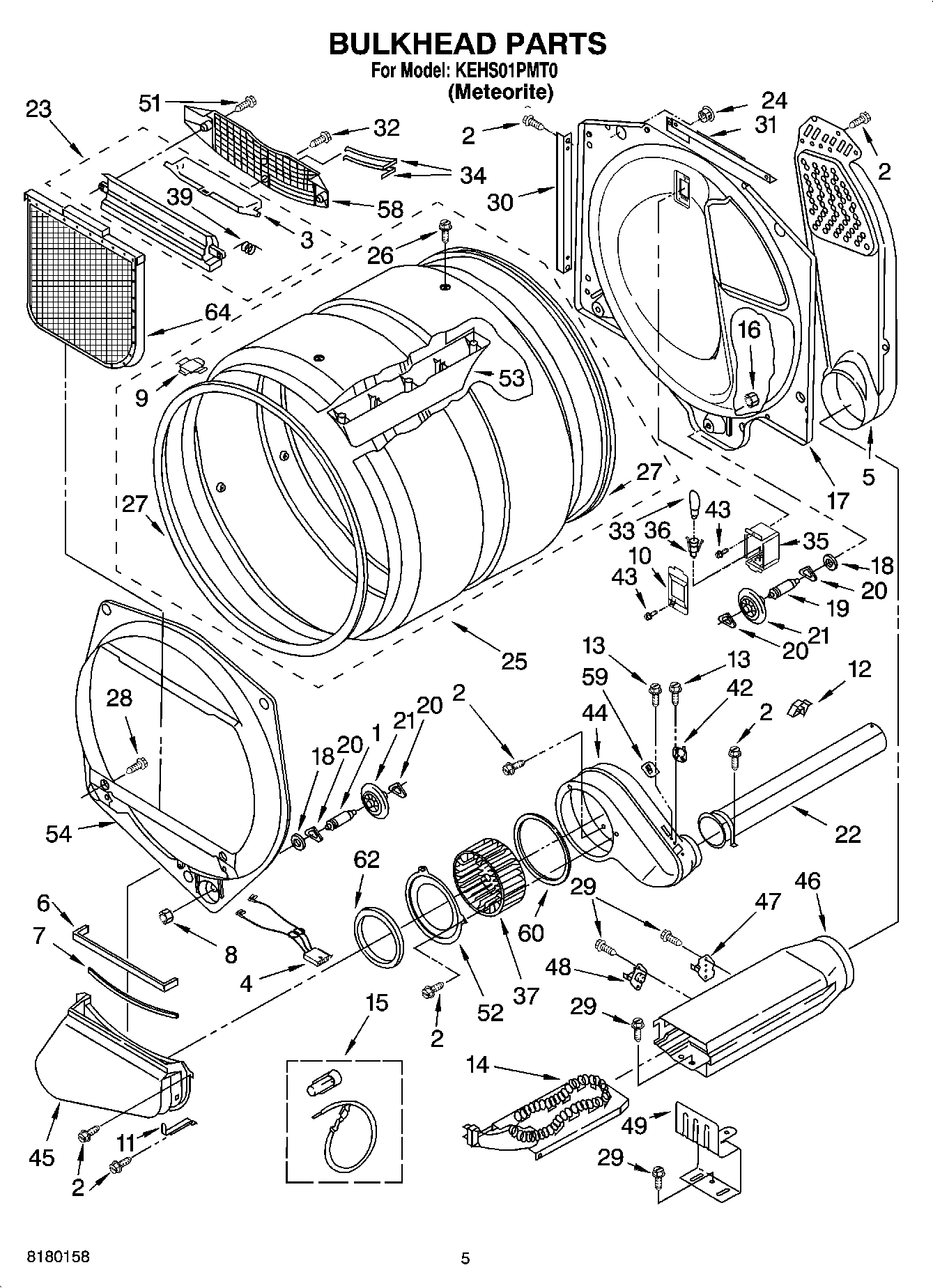 03 - BULKHEAD PARTS AND OPTIONAL PARTS (NOT INCLUDED)