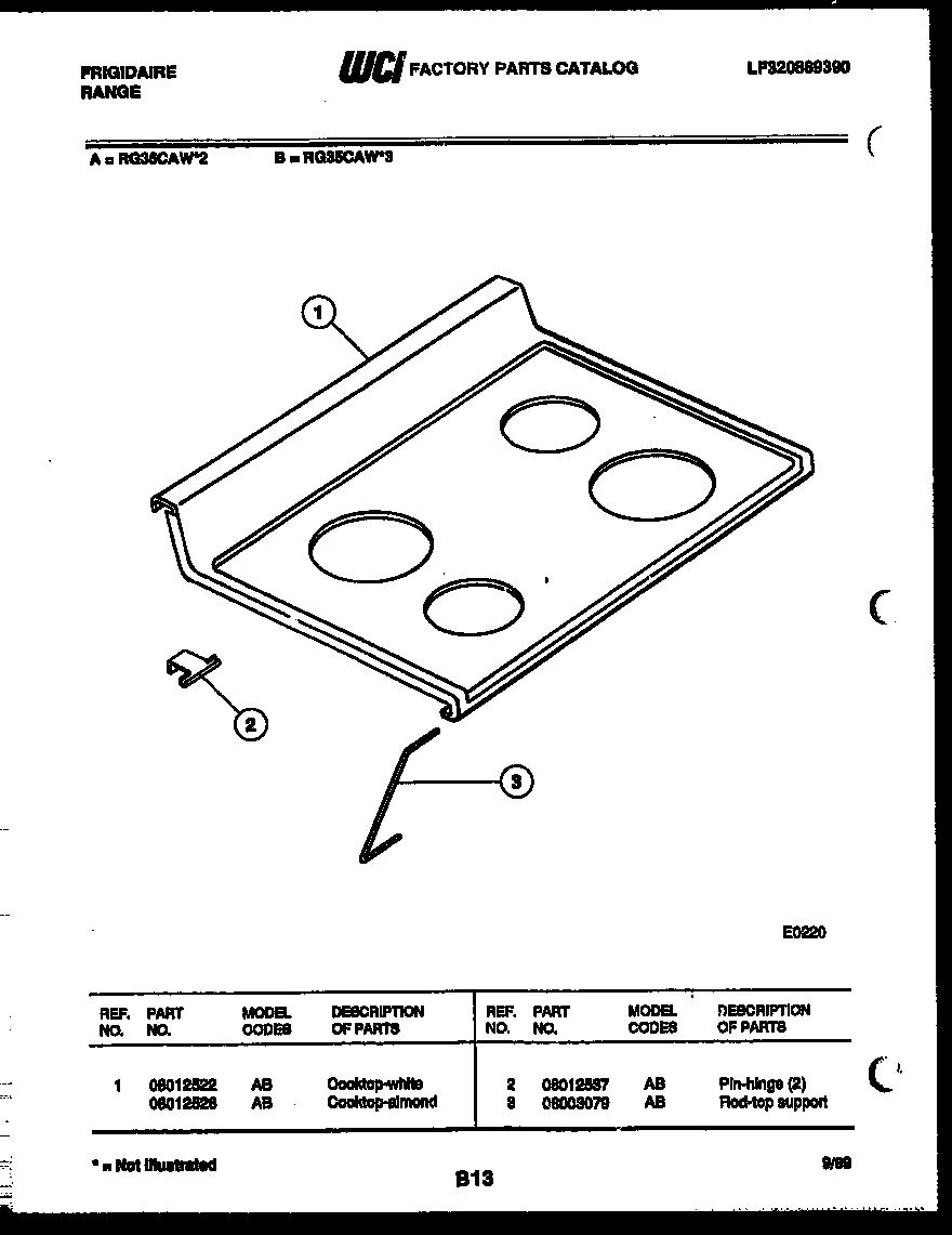 05 - COOKTOP PARTS