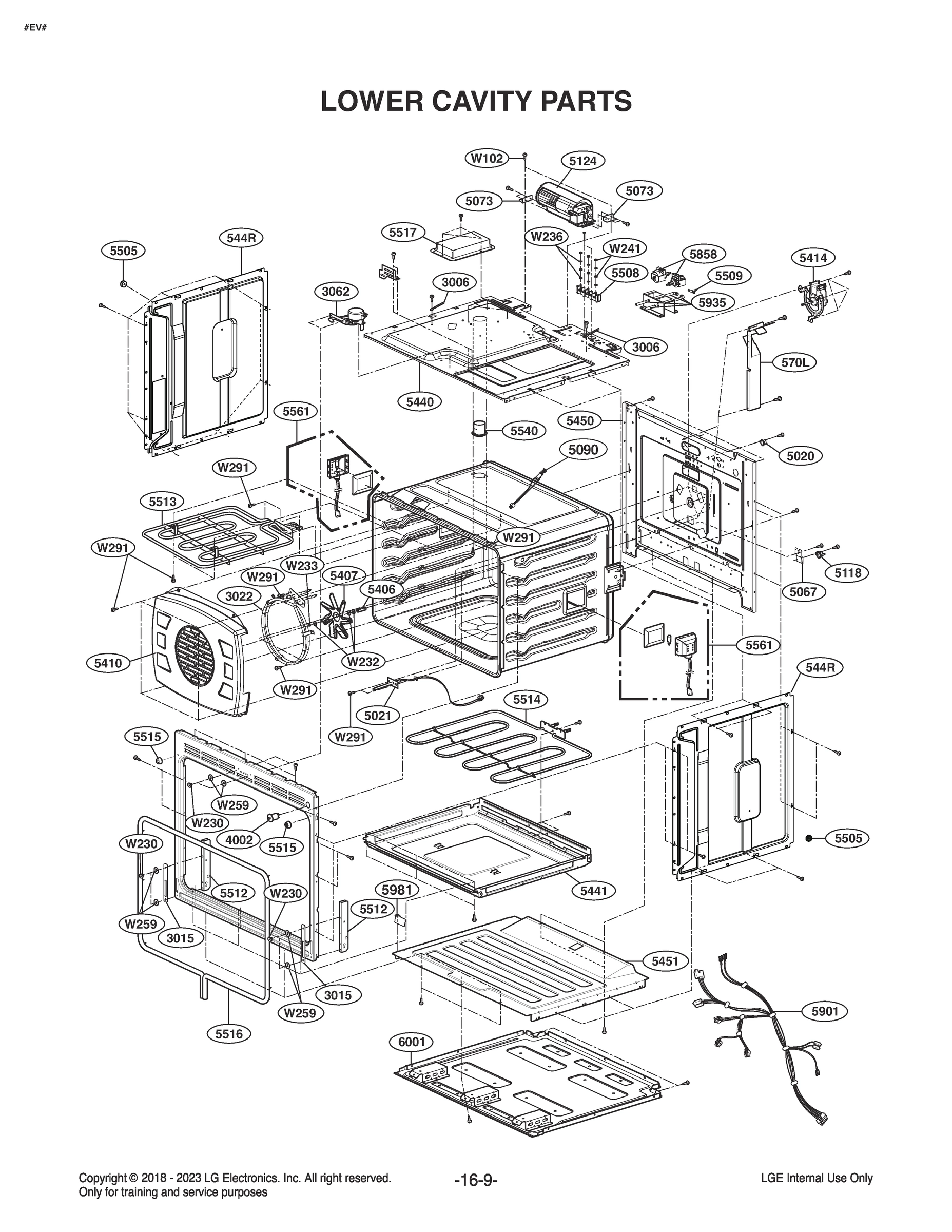 LOWER CAVITY PARTS