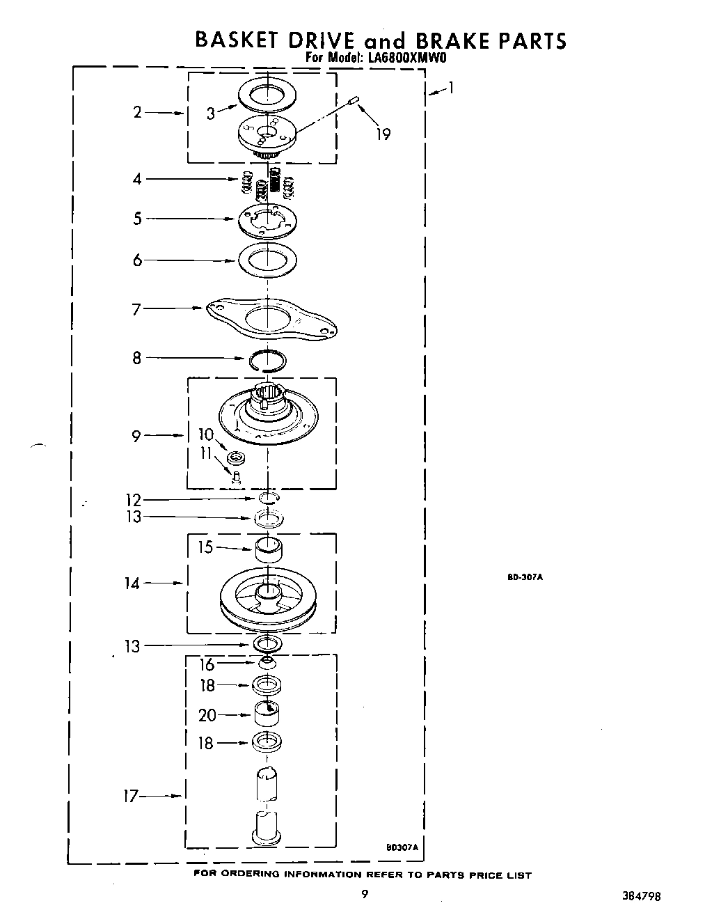 08 - BASKET DRIVE AND BRAKE