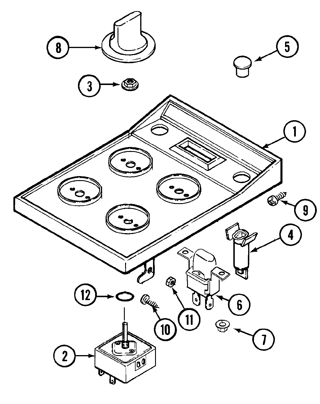 02 - ESCUTCHEON ASSEMBLY (C206)