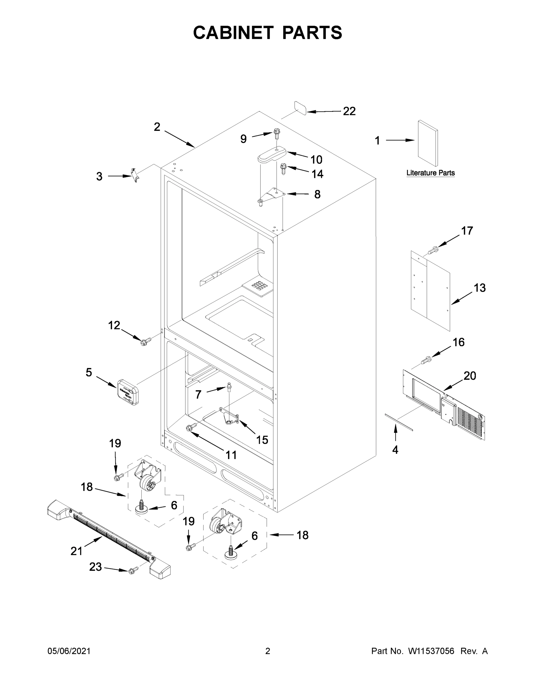 02 - CABINET PARTS