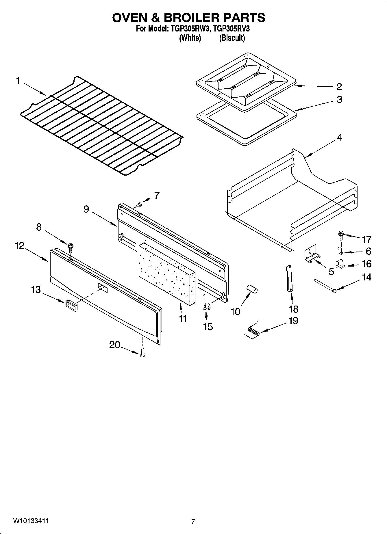 05 - OVEN & BROILER PARTS