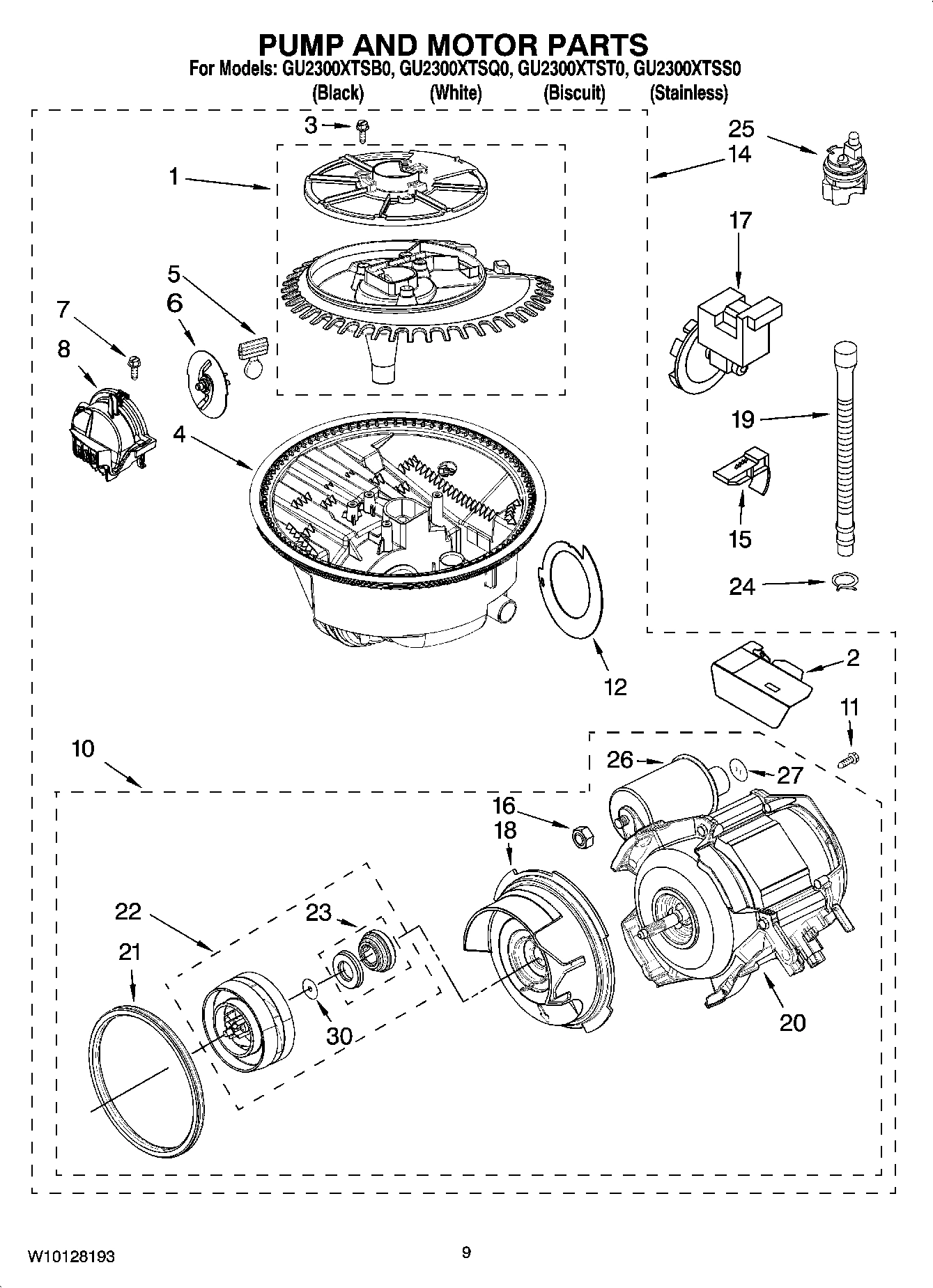 08 - PUMP AND MOTOR PARTS