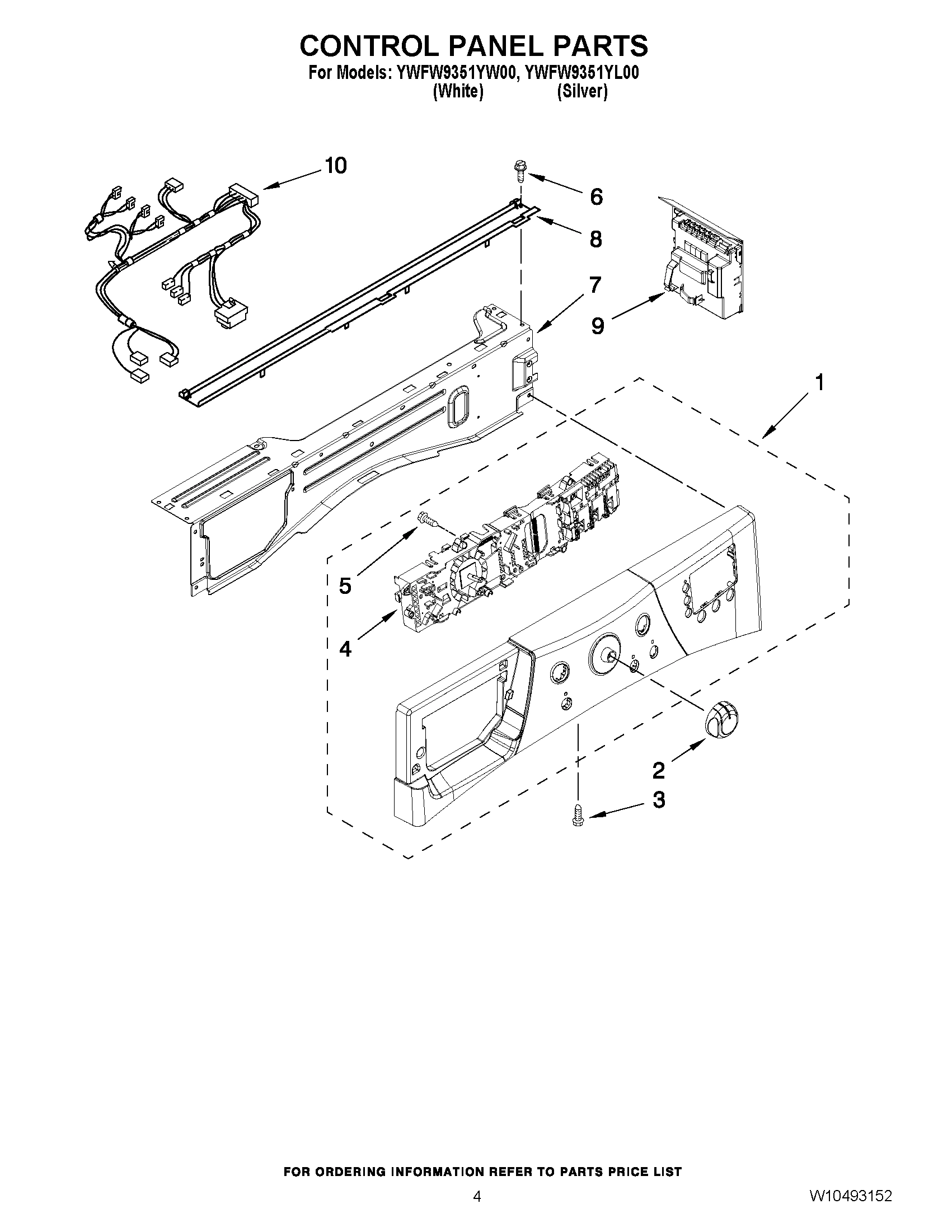 03 - CONTROL PANEL PARTS