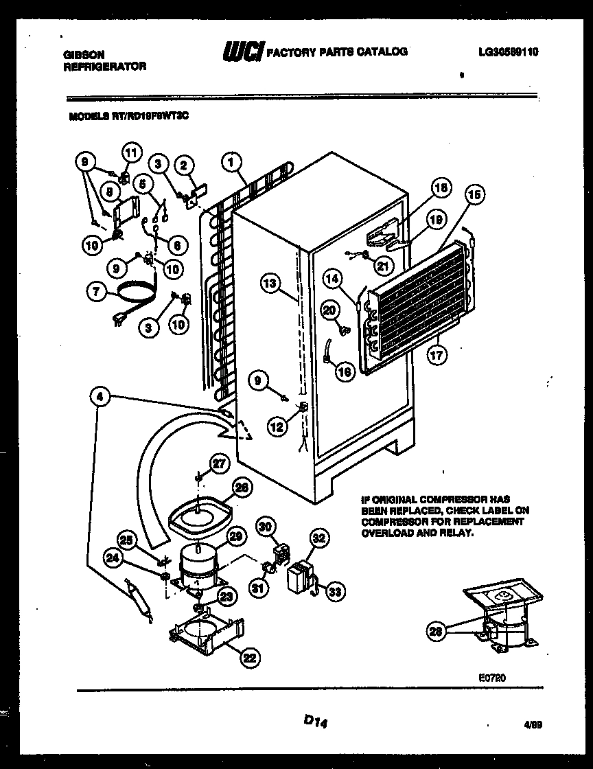 05 - SYSTEM AND AUTOMATIC DEFROST PARTS
