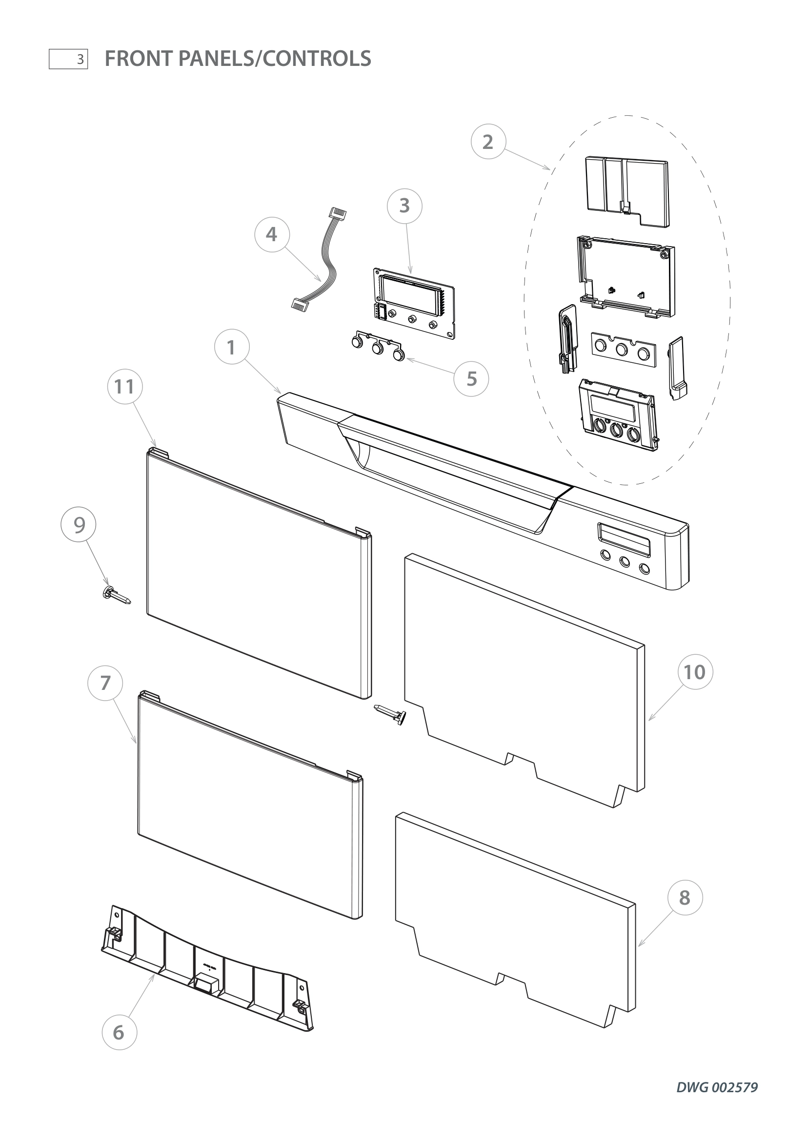 FRONT PANELS/CONTROLS