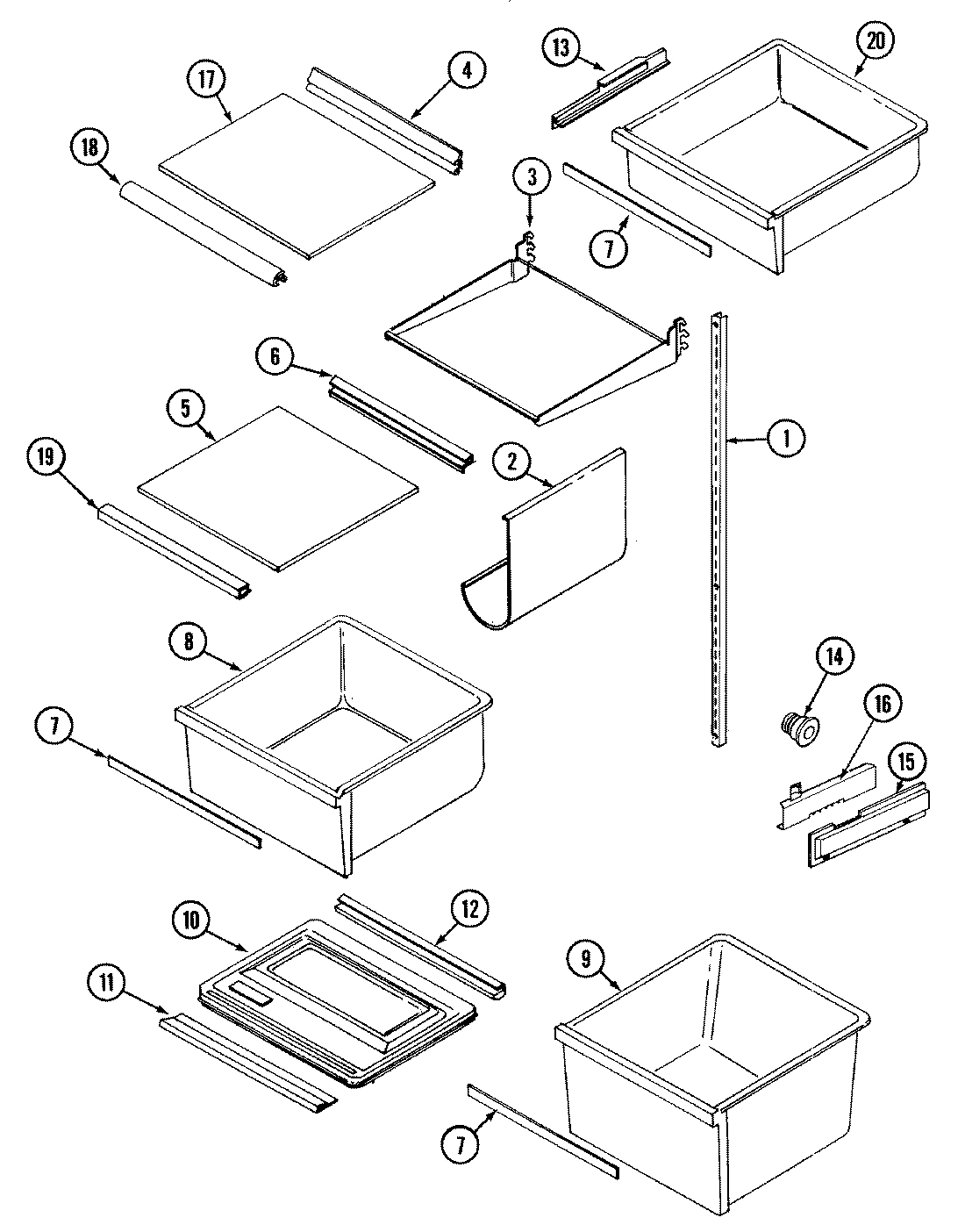 10 - SHELVES & ACCESSORIES