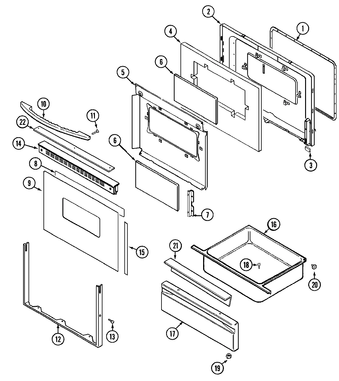 03 - DOOR/DRAWER (ADA, ADH, ADL, ADQ, ADW)