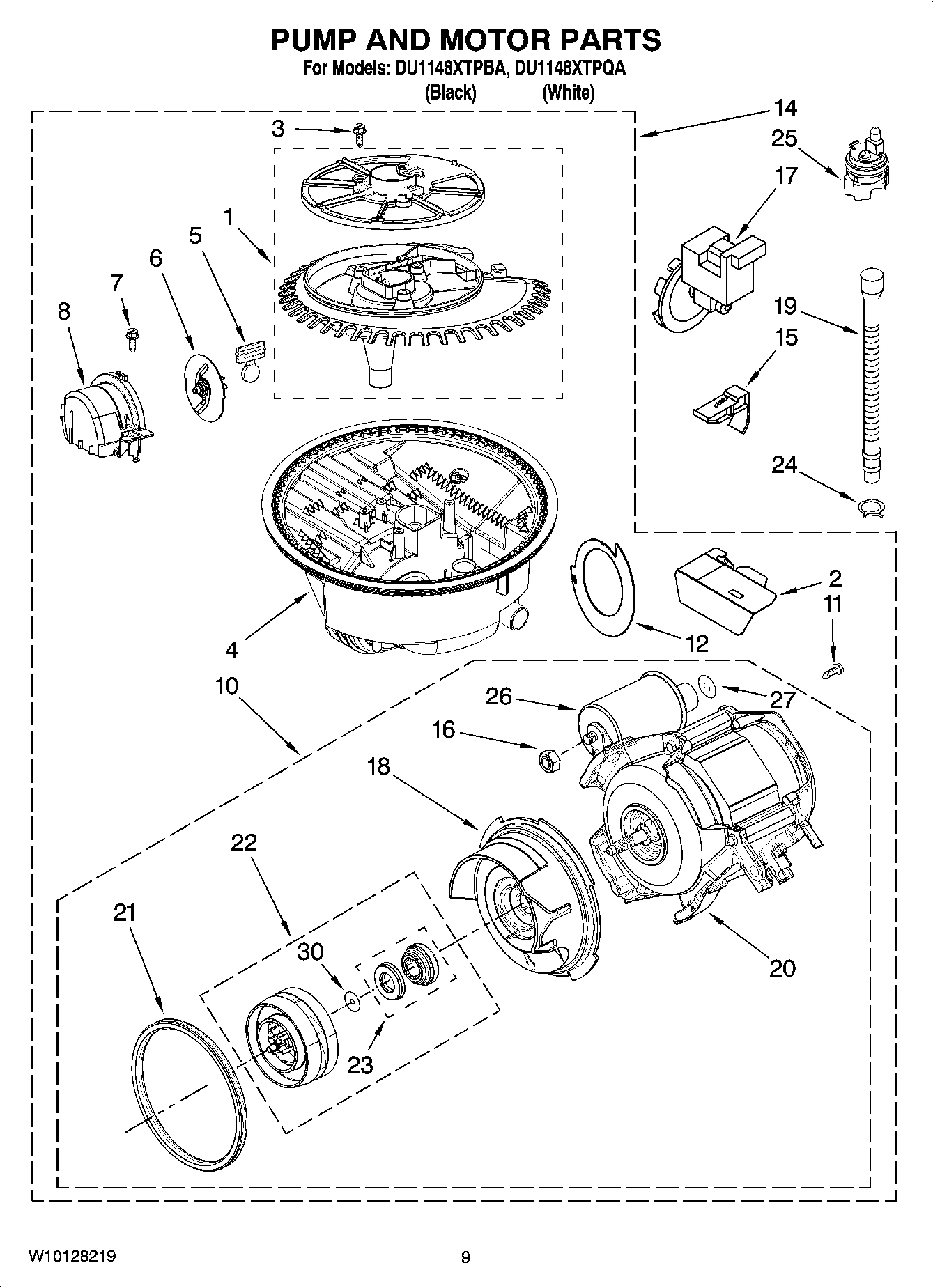 08 - PUMP AND MOTOR PARTS