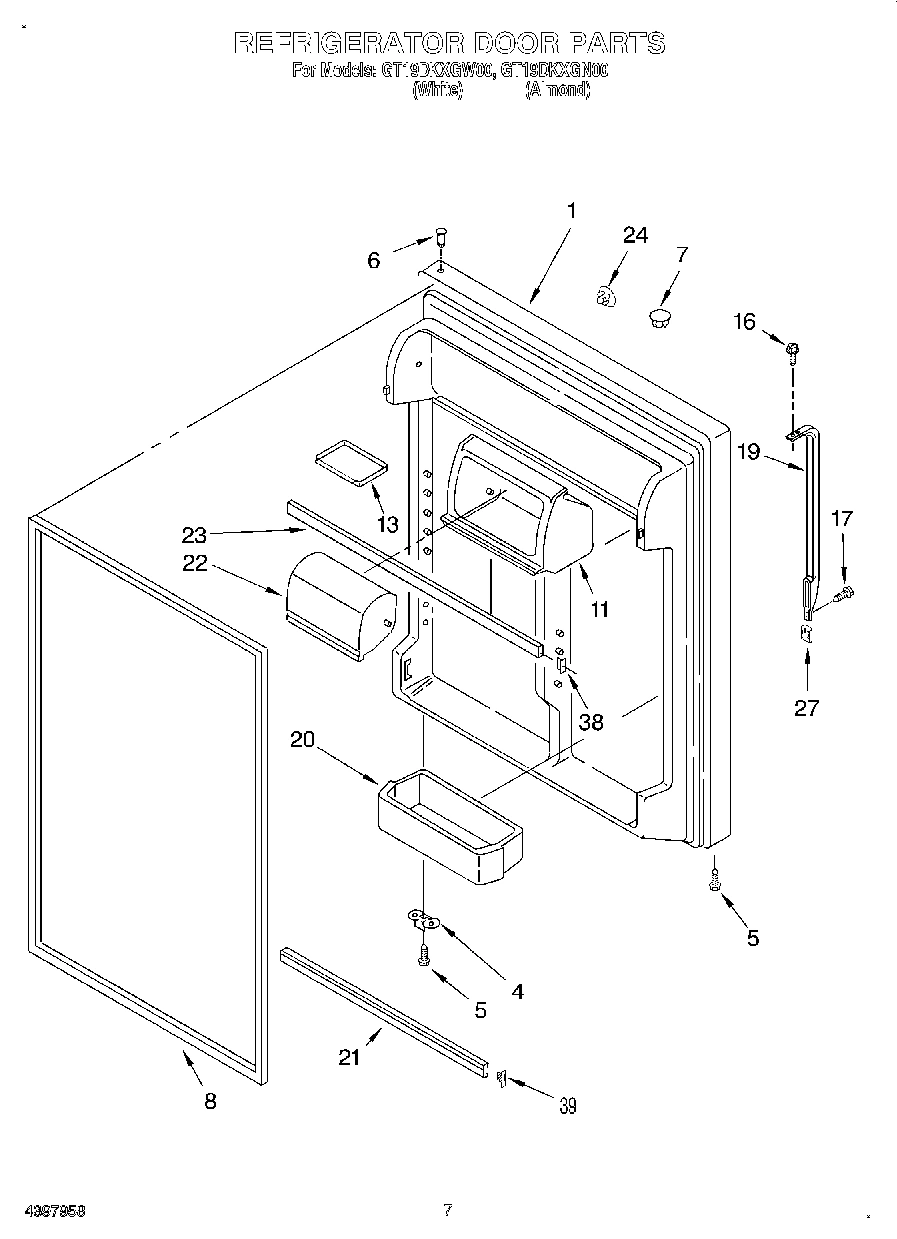04 - REFRIGERATOR DOOR