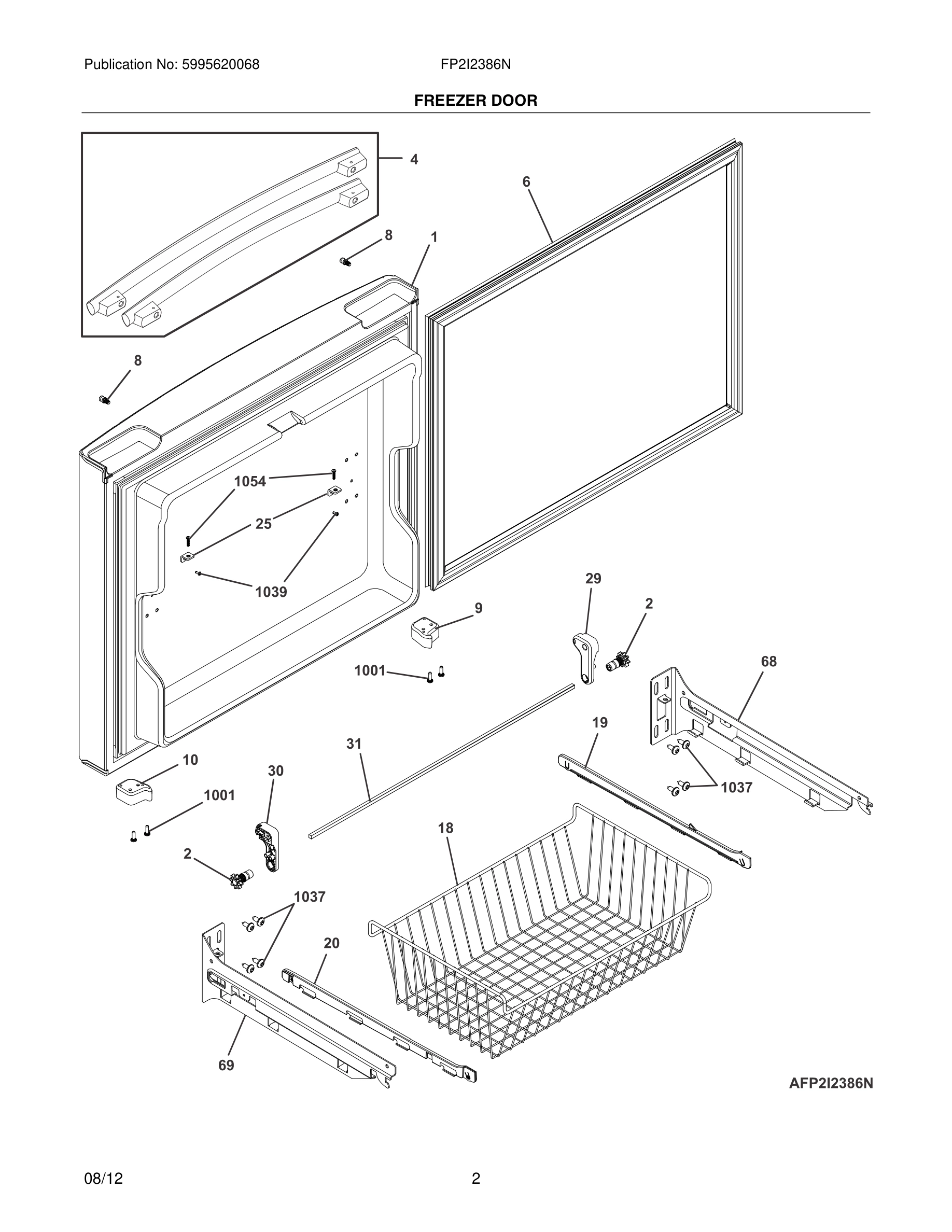 03 - FREEZER DOOR