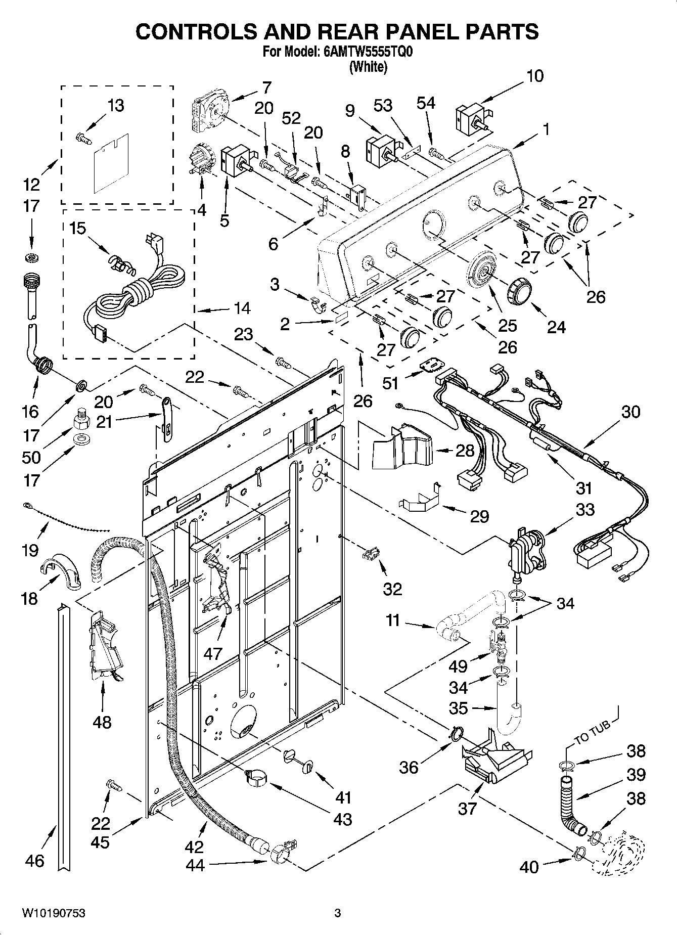 02 - CONTROLS AND REAR PANEL PARTS