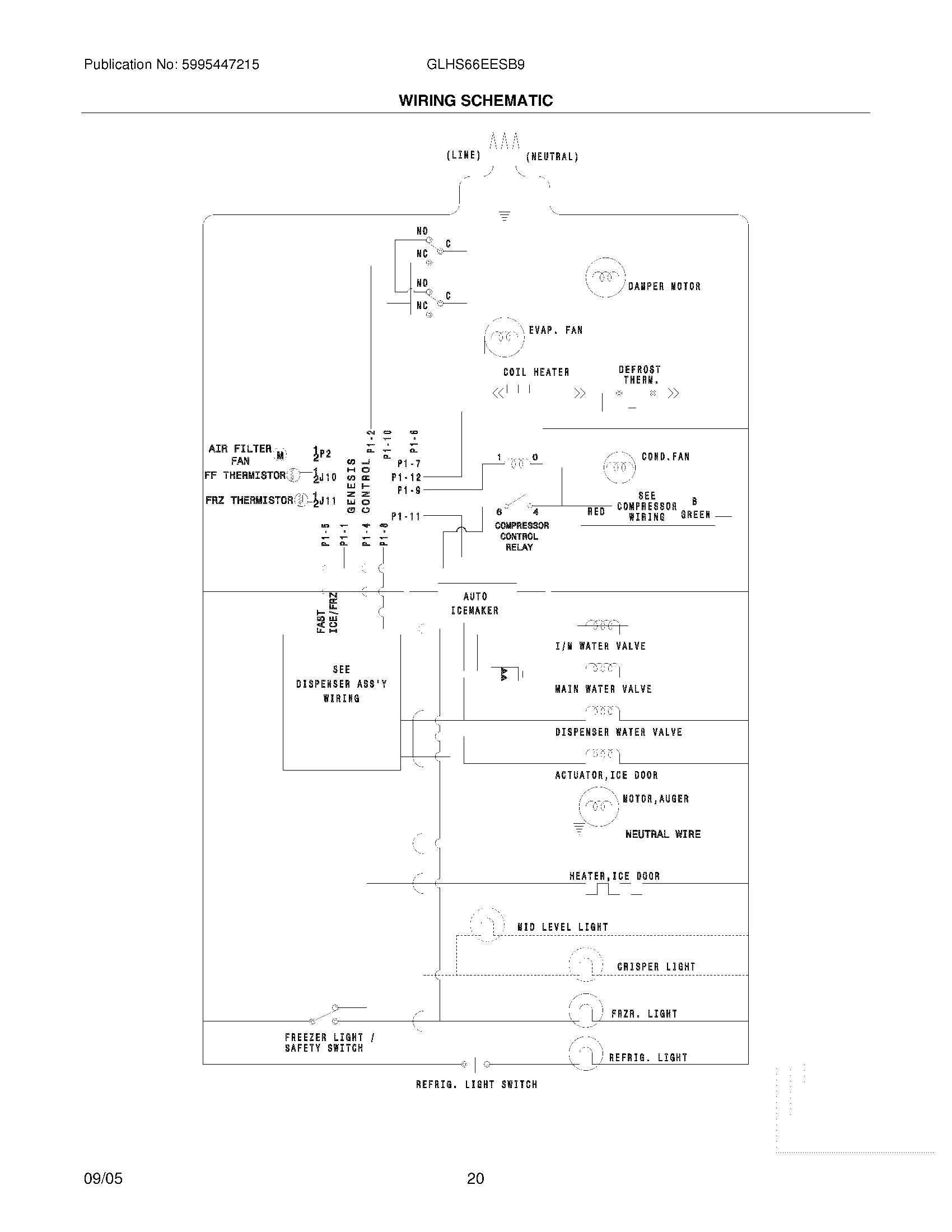 20 - WIRING SCHEMATIC