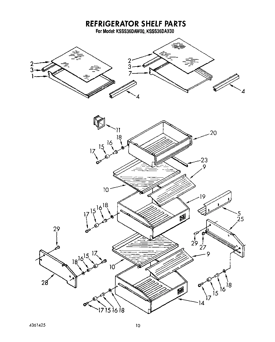 09 - REFRIGERATOR SHELF