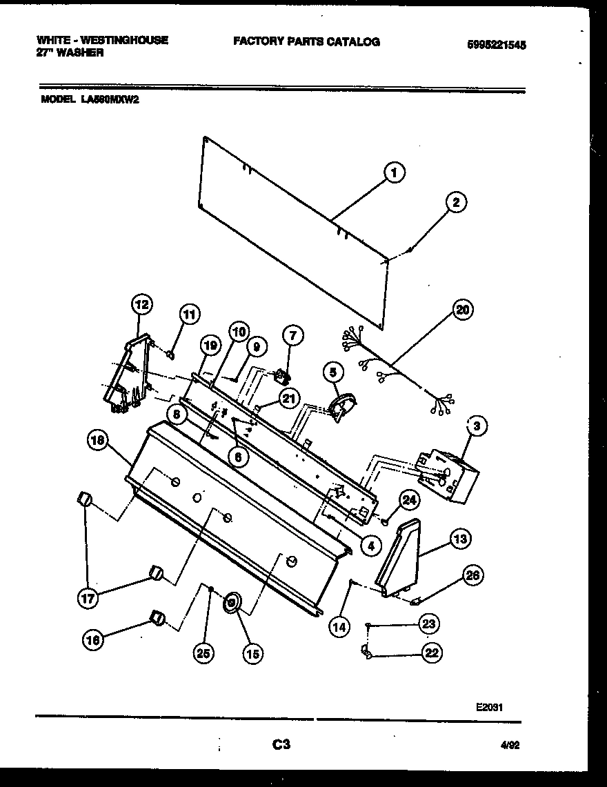 05 - CONSOLE AND CONTROL PARTS