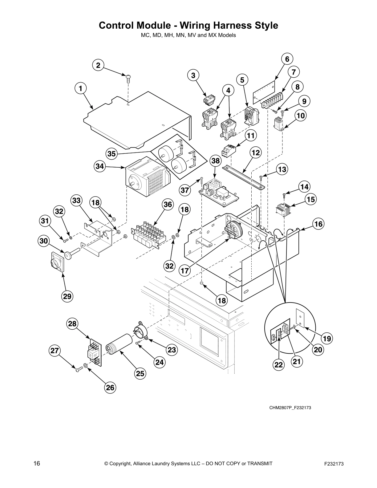 Control Module - Wiring Harness Style