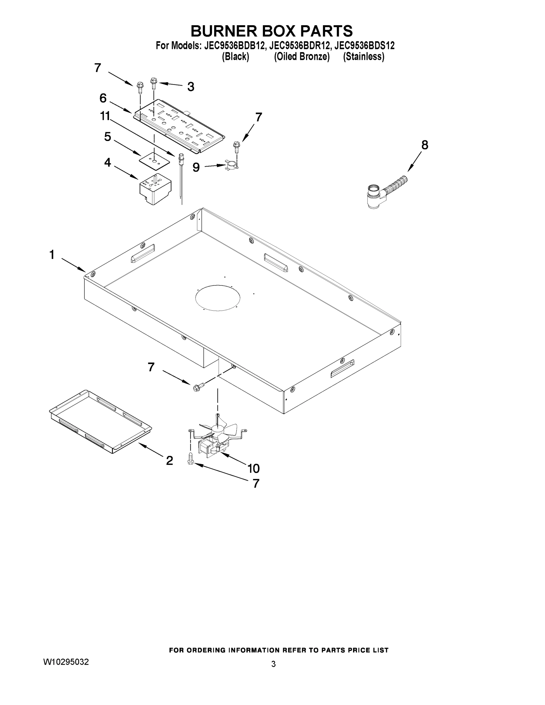 02 - BURNER BOX PARTS