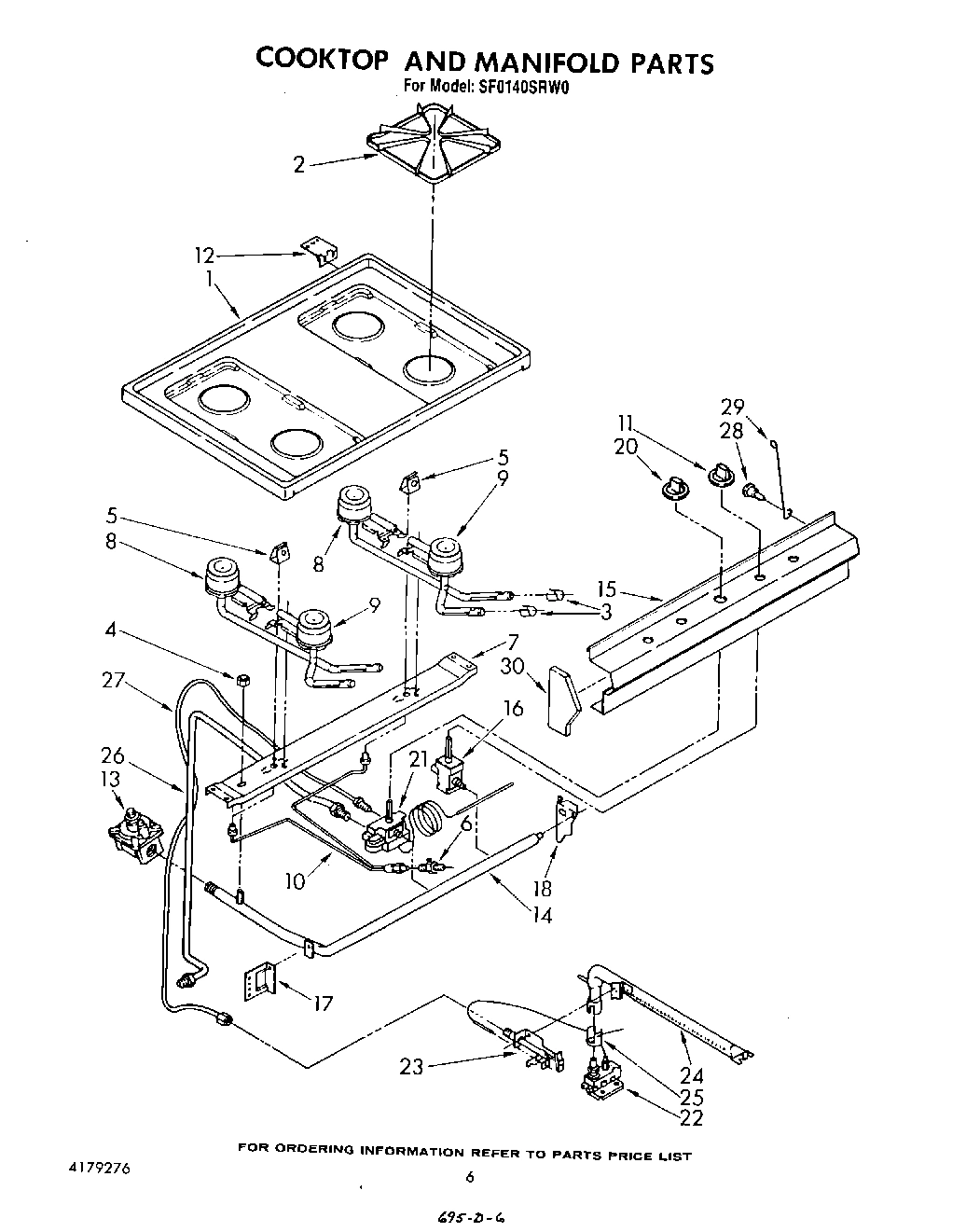 05 - COOK TOP AND MANIFOLD , LITERATURE