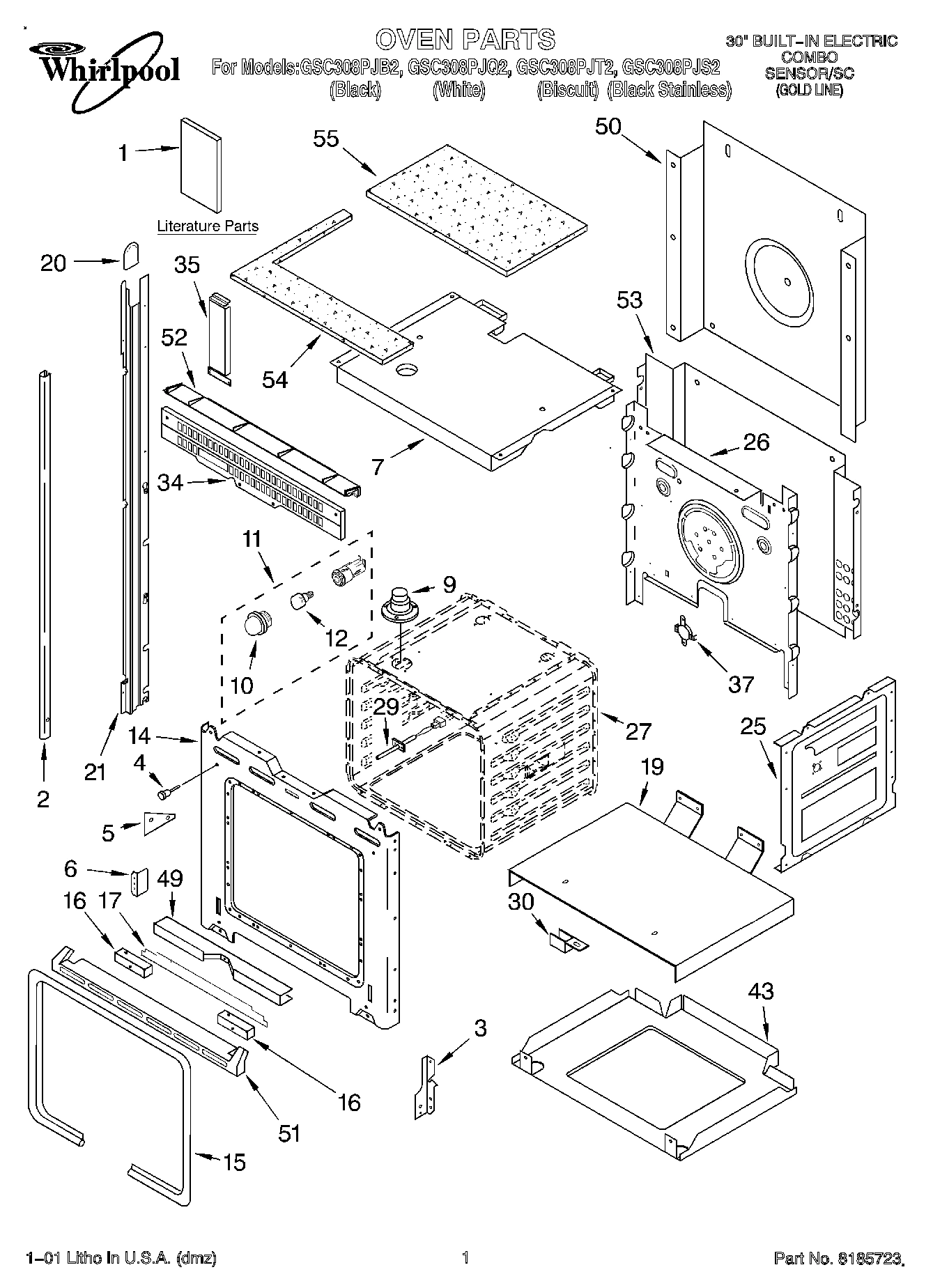 01 - OVEN, LITERATURE